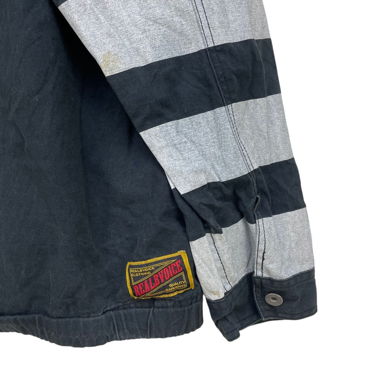 45rpm × Japanese Brand Japanese Brand RealB Voice Stripe Skeeve Hoody Jacket Size US M / EU 48-50 / 2 - 4 Thumbnail