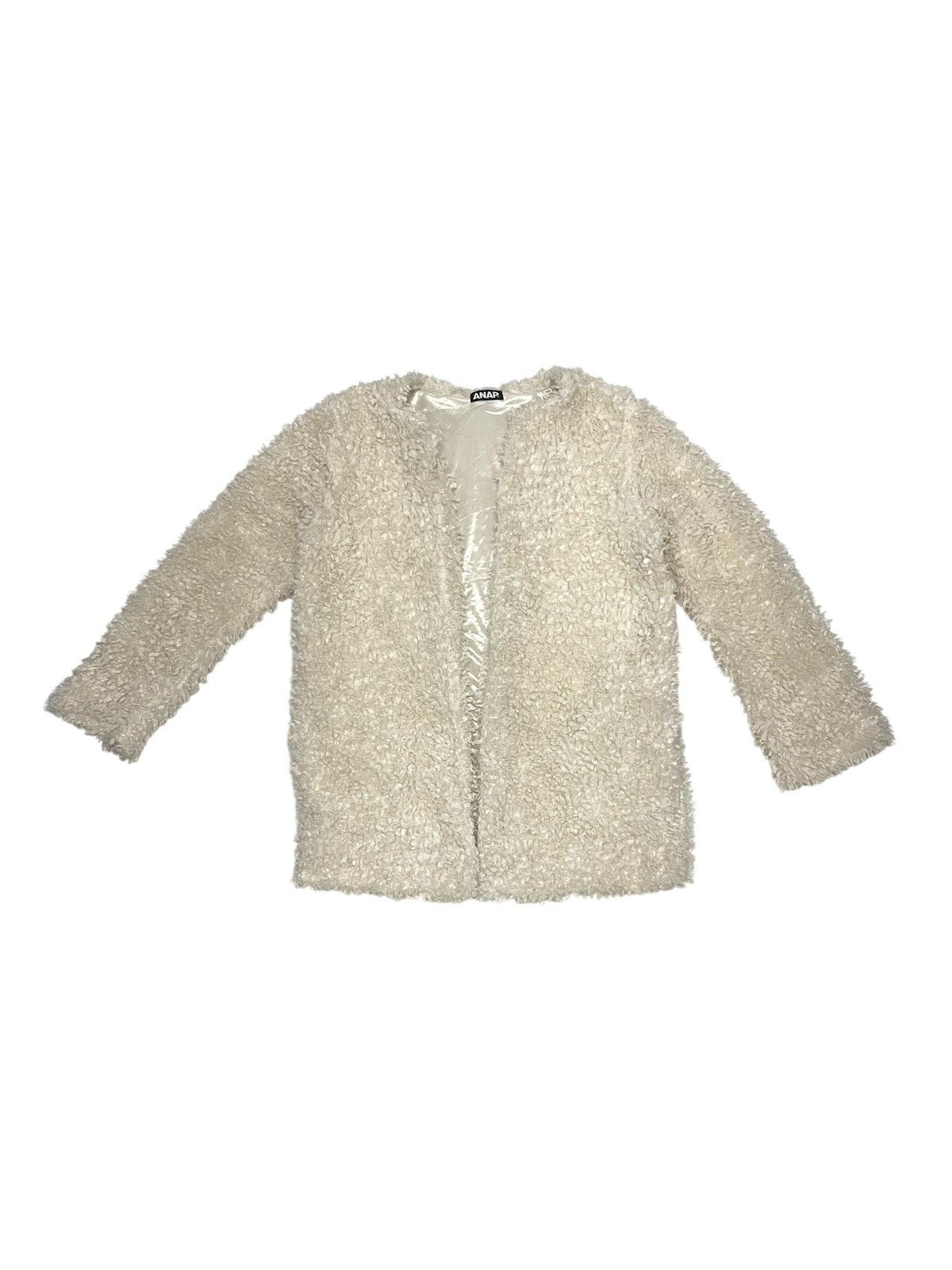 Japanese Brand Vintage Iconic ANAP Japanese Brand faux fur jacket Size M / US 6-8 / IT 42-44 - 1 Thumbnail