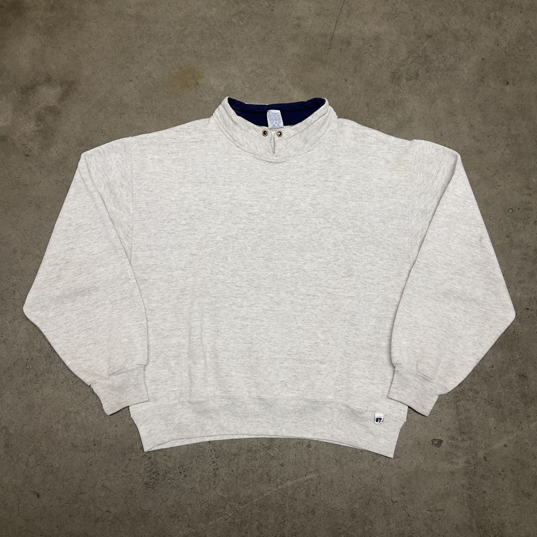 Russell Athletic Vintage 1990s Russell Athletic Collared Crewneck Size US L / EU 52-54 / 3 - 1 Thumbnail
