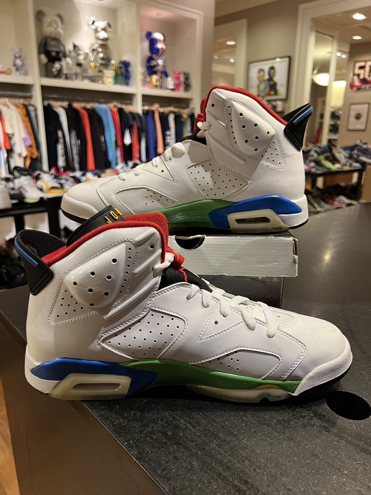 Jordan Brand Jordan 6 retro Beijing Olympics Size US 11.5 / EU 44-45 - 4 Thumbnail