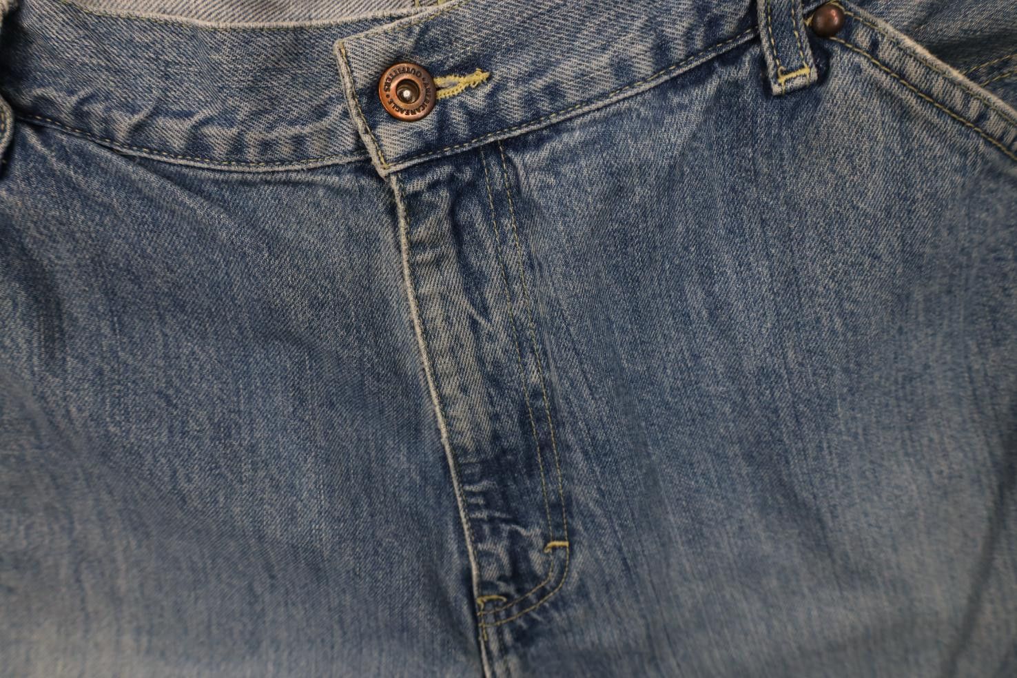 American Eagle Outfitters Vintage 90s Y2K American Eagle Wide Leg Dungaree Denim Jeans Size US 36 / EU 52 - 8 Thumbnail