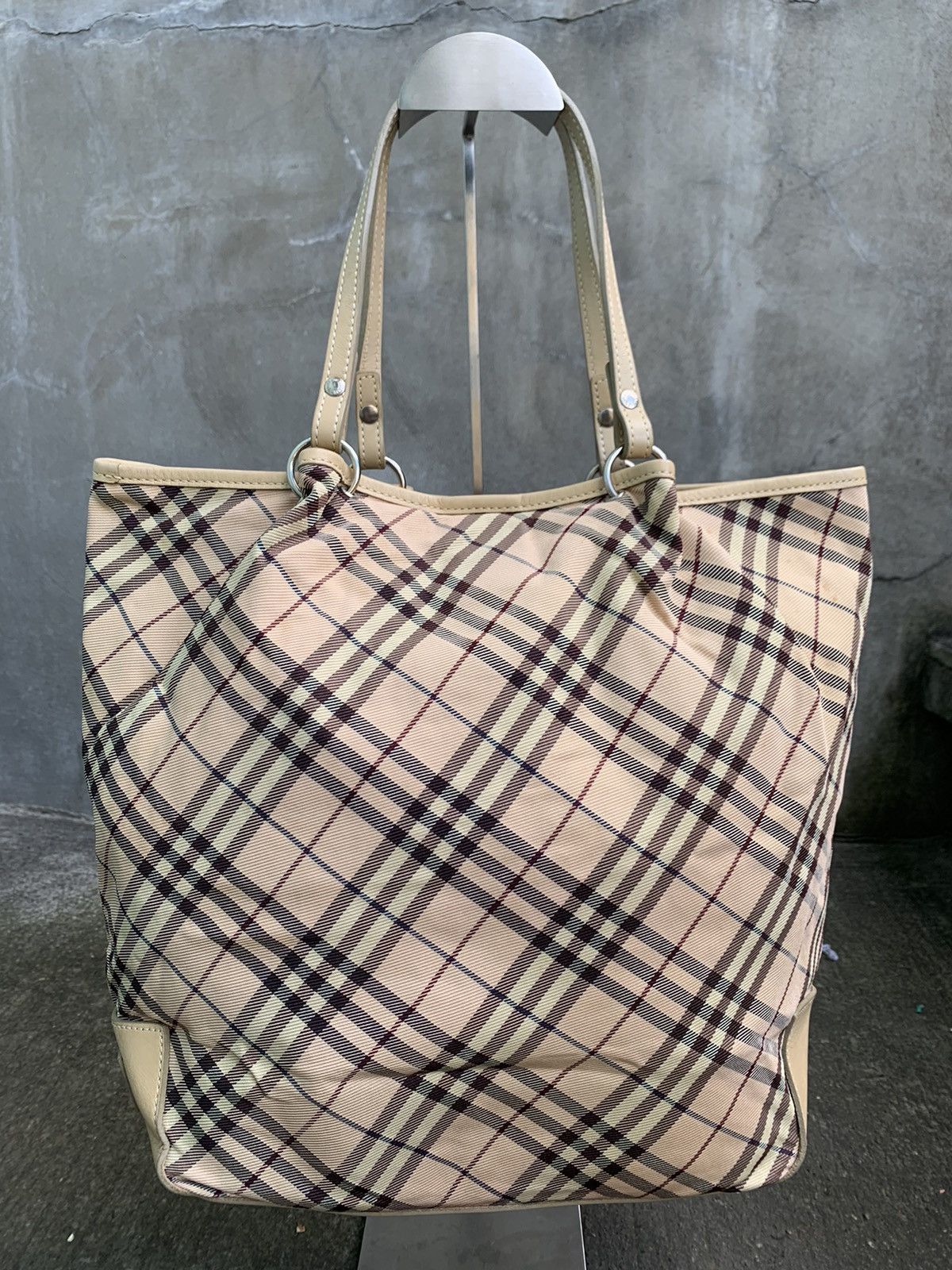 Burberry Blue Label Nova Check Tote Bag Size ONE SIZE - 7 Thumbnail