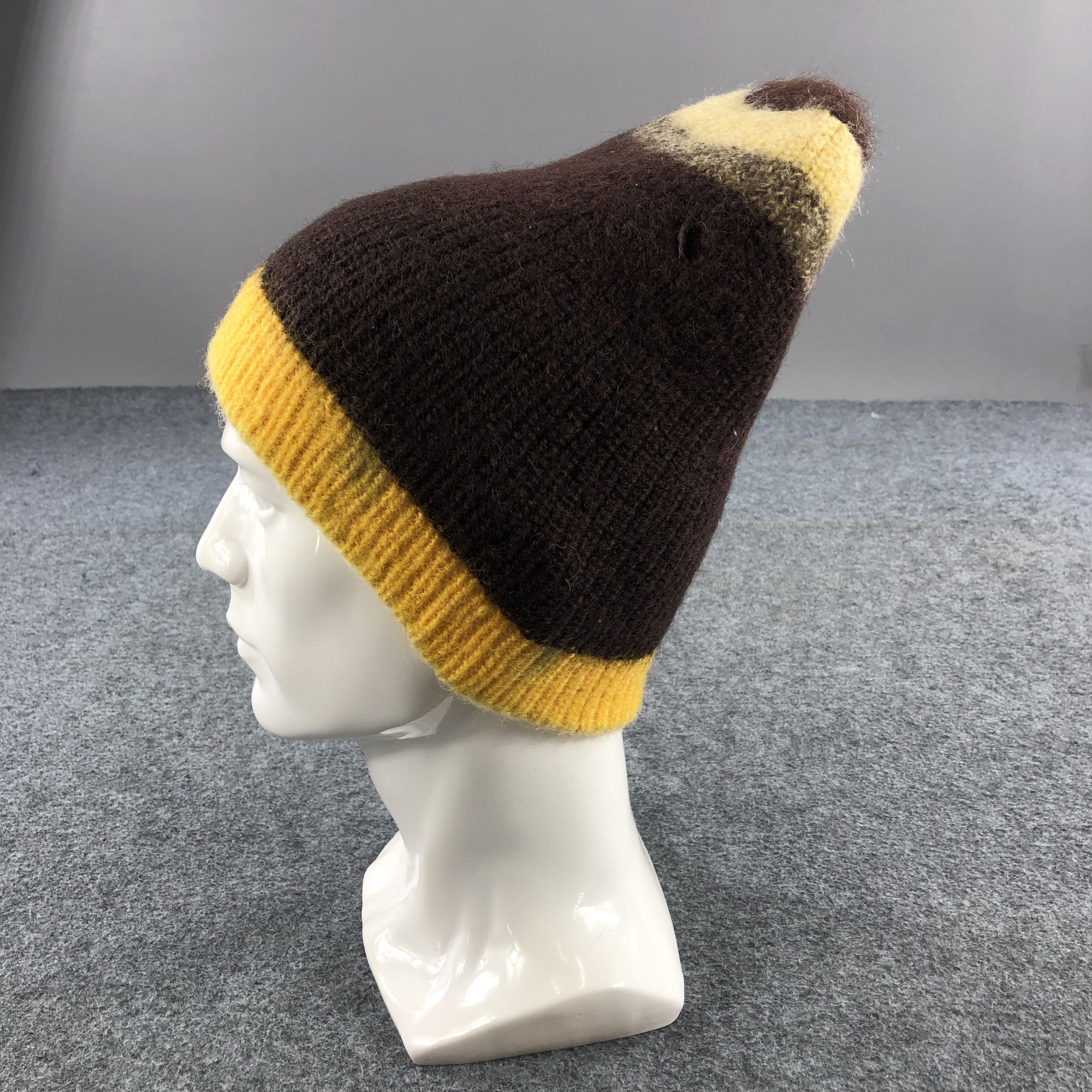 Vintage Wool Beanie Snowcap Snow Hat Winter Hat B188 Size ONE SIZE - 2 Thumbnail
