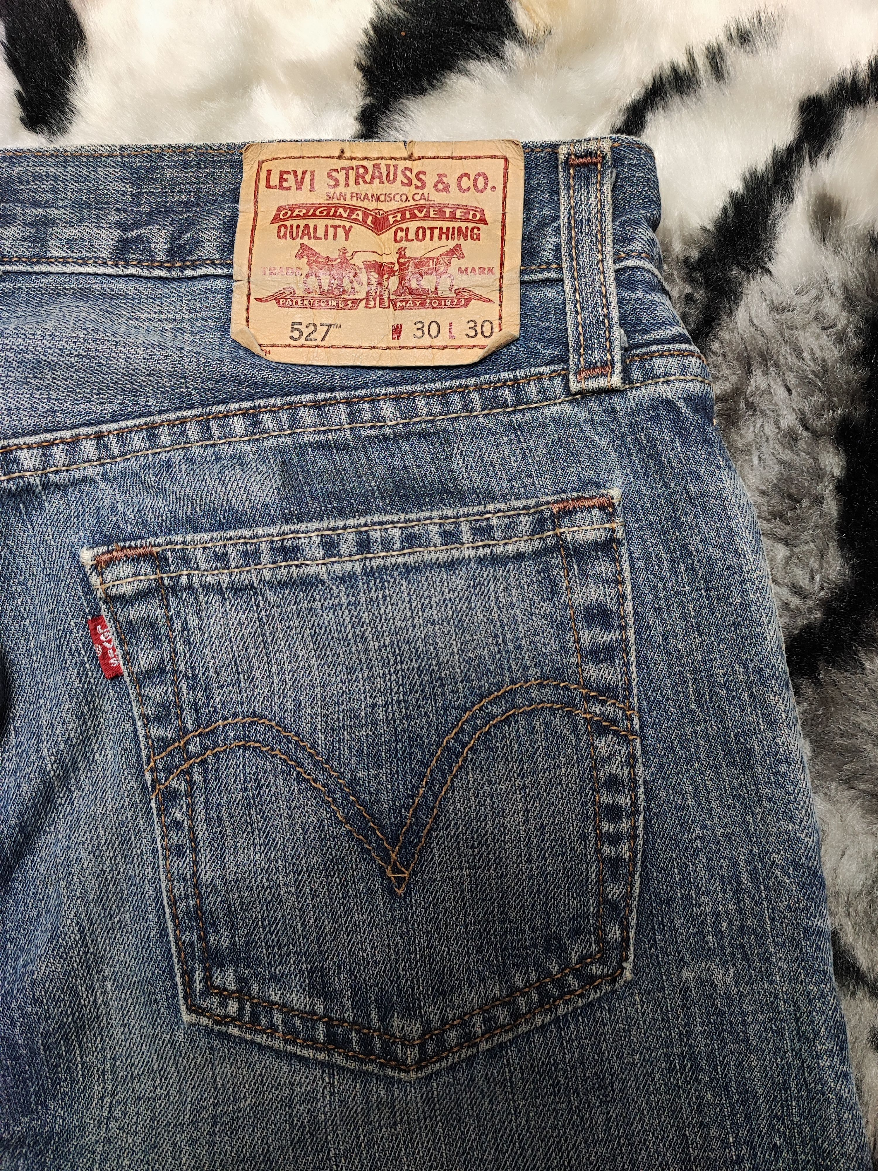 Levi's Vintage Levis 527 Flared Jeans Size US 34 / EU 50 - 17 Thumbnail