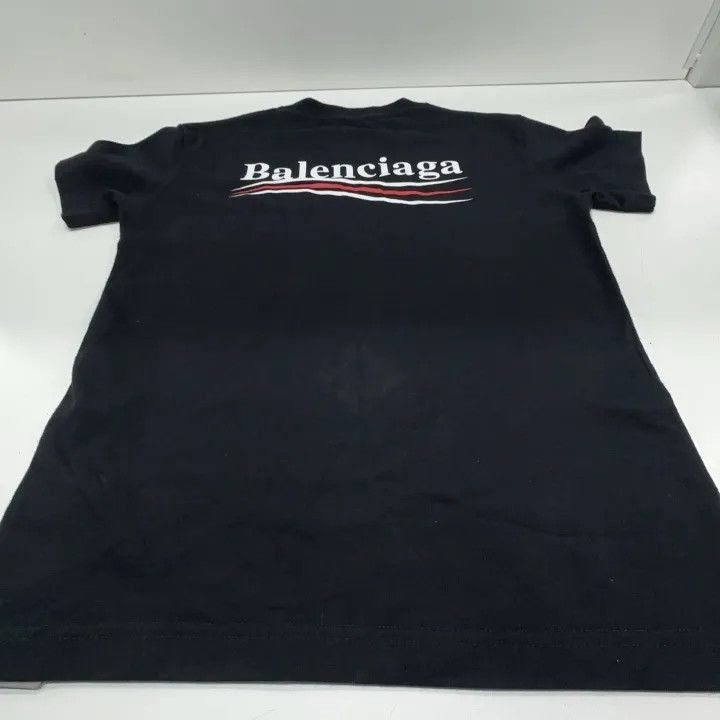 Balenciaga Balenciaga Logo Print Short Sleeve T-Shirt 0079-2507 Size XS / US 0-2 / IT 36-38 - 9 Thumbnail