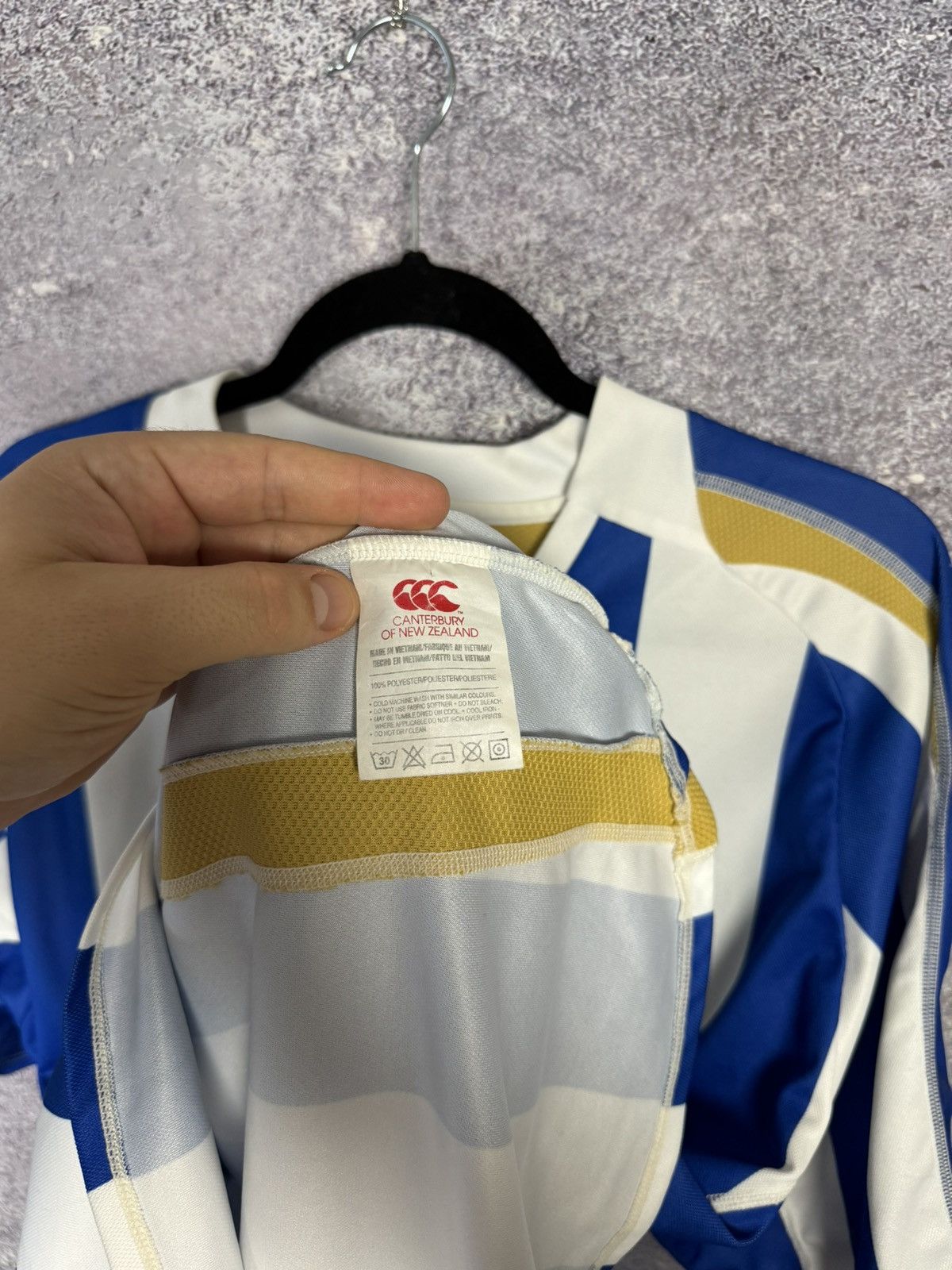 Canterbury of New Zealand × Vintage Deportivo de La Coruna 2007/08 Canterbury Soccer Jersey Size US XXL / EU 58 / 5 - 11 Thumbnail