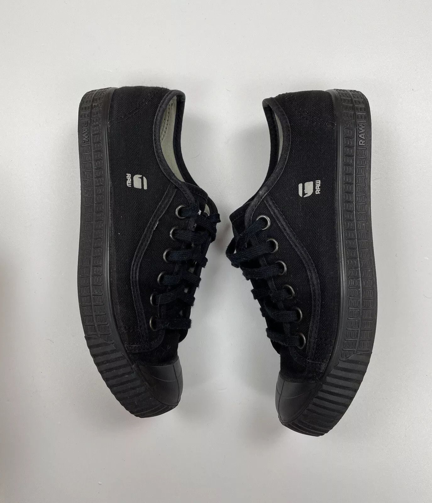G-Star G-Star Rovulc y2k Raw Low Womens Shoes rave Trainers Black Size US 7 / IT 37 - 2 Thumbnail