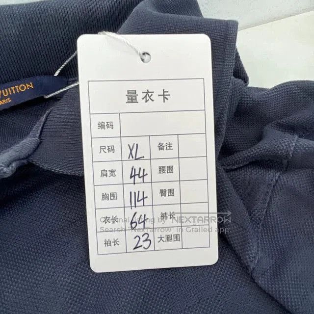 Louis Vuitton Louis Vuitton Blue Short Sleeve T. Size US M / EU 48-50 / 2 - 6 Thumbnail
