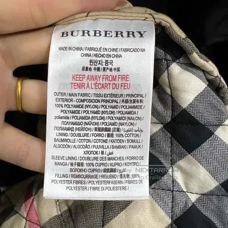 Burberry Burberry Black Cotton Jacket for Women. Size XXS / US 00 / IT 34 - 4 Thumbnail