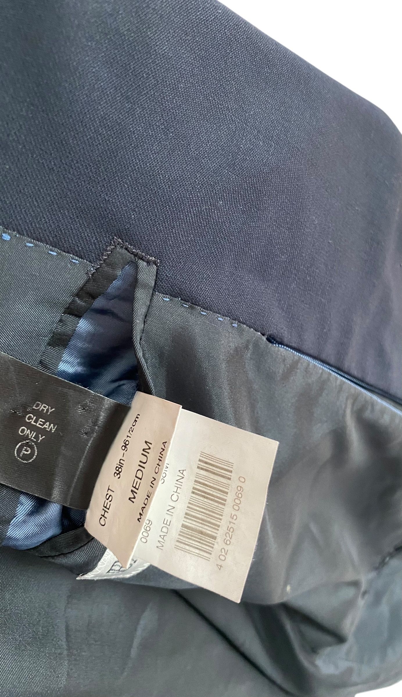 Balmain Navy wool blazer Size 50R - 3 Thumbnail