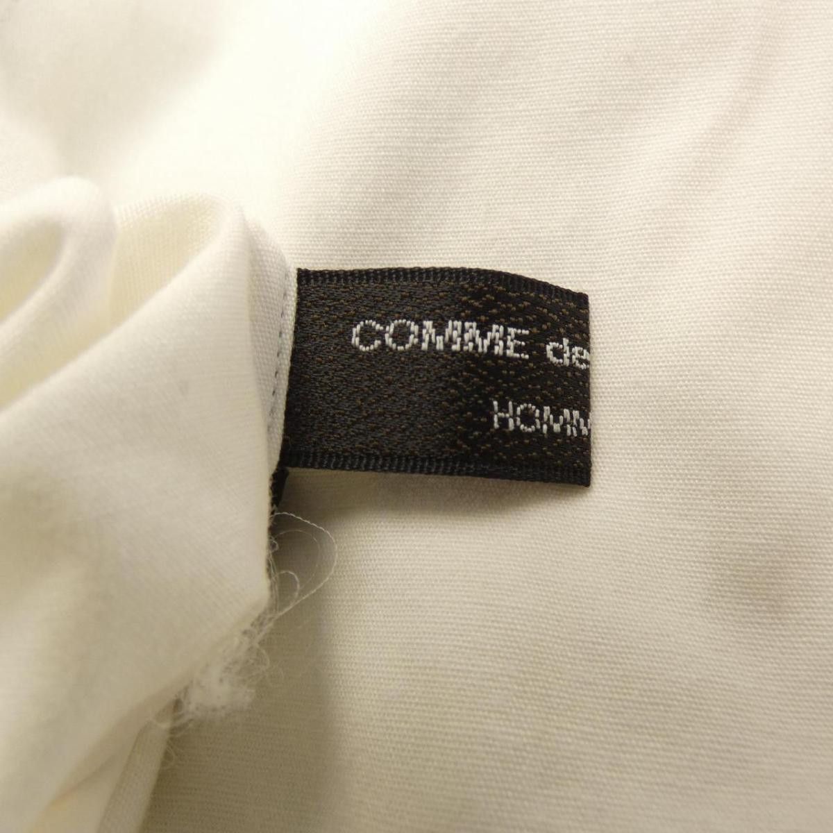 Comme des Garcons Shirt Cotton Allover Pattern Button Long Length White Size US XS / EU 42 / 0 - 6 Thumbnail