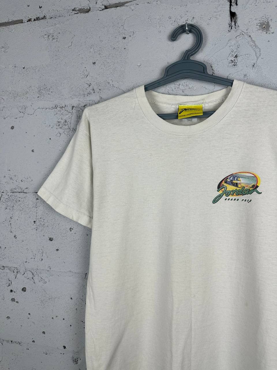 Formula 1 Jordan Gran Prix Formula Uno 1998 Vintage T-Shirt Racing Size US L / EU 52-54 / 3 - 4 Thumbnail