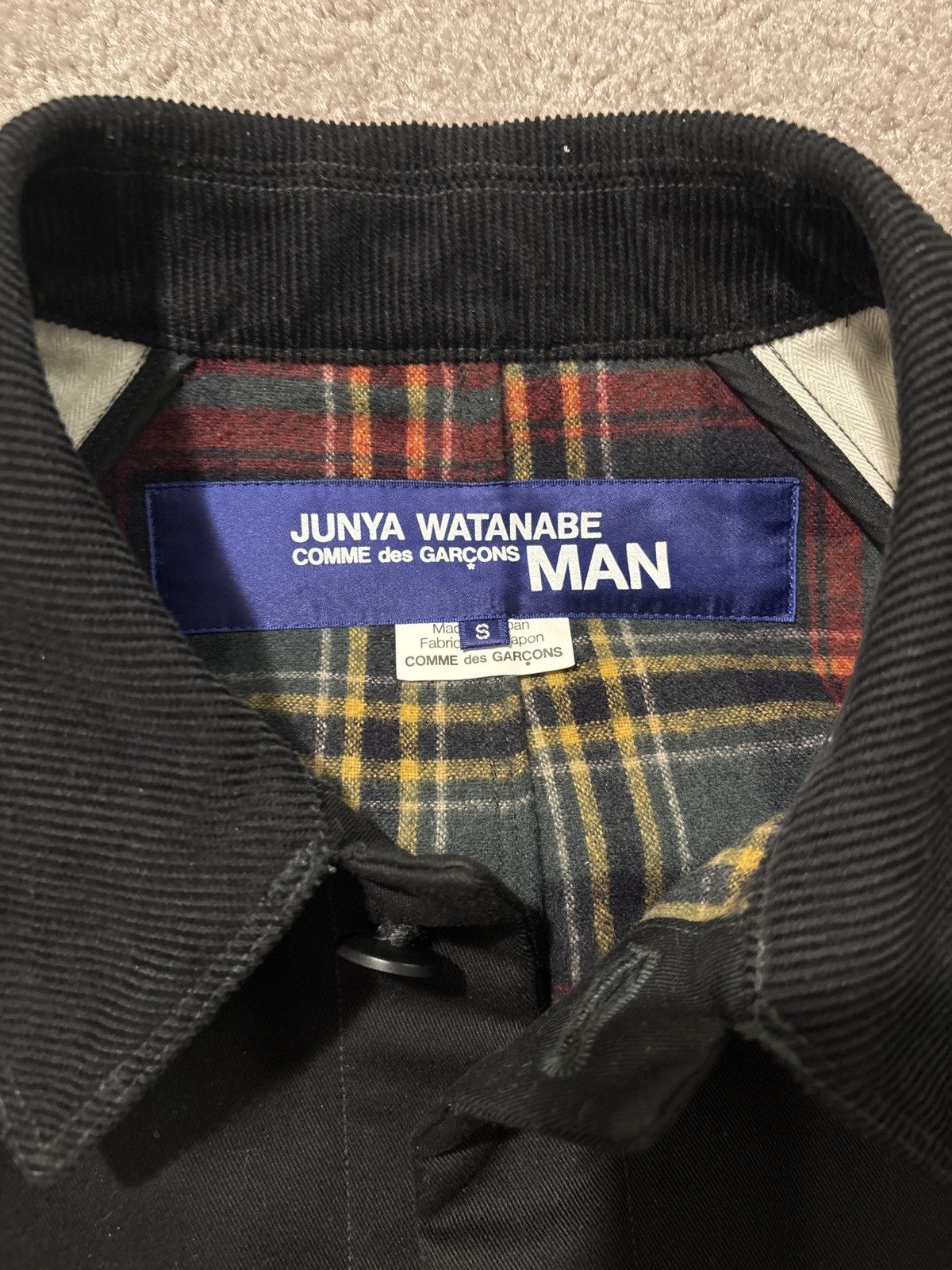 Junya Watanabe JUNYA WATANABE AW2012 Cotton and Wool Jacket Size US S / EU 44-46 / 1 - 4 Thumbnail