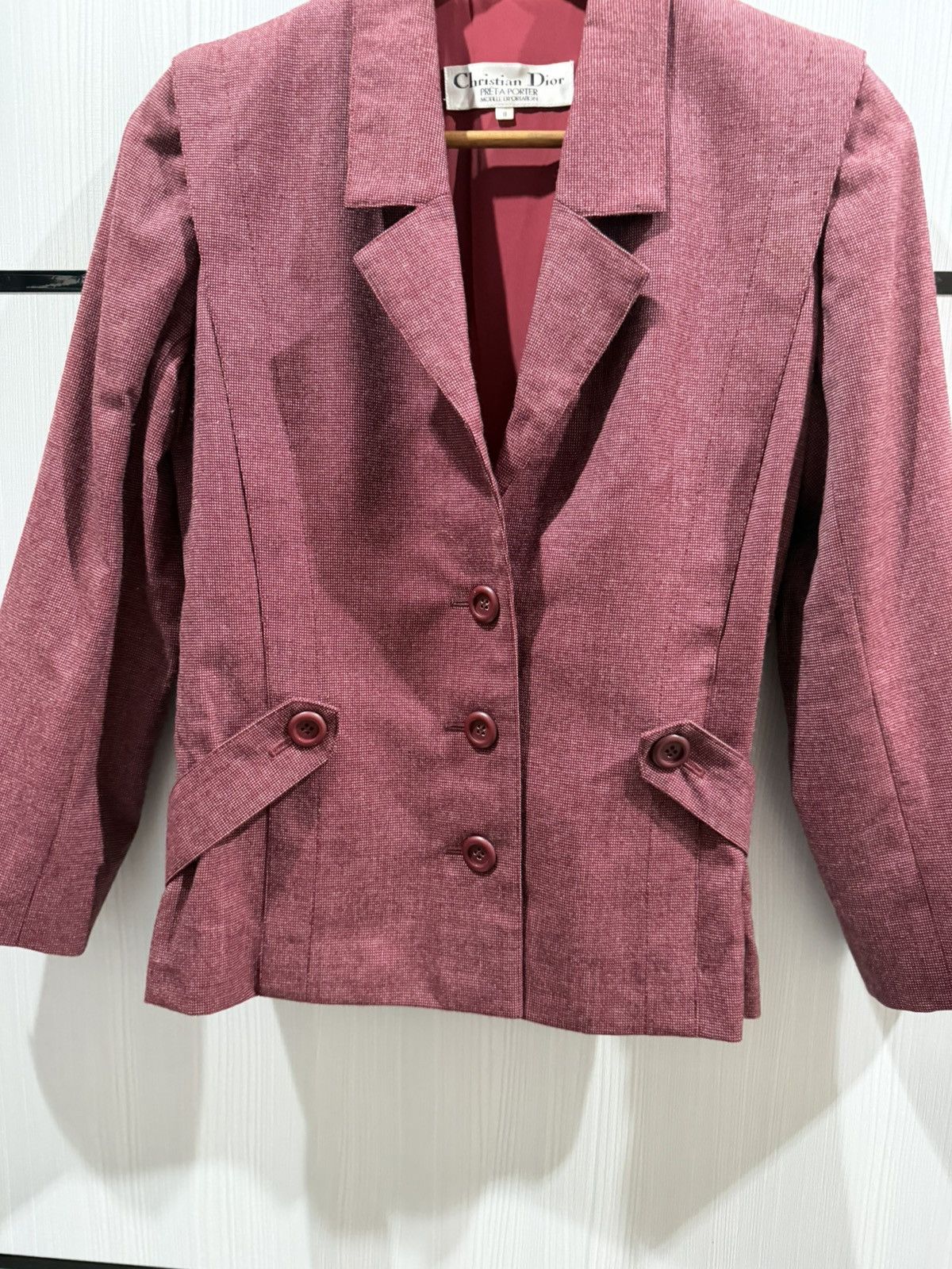 Christian Dior Monsieur Christian Dior Pret-A-Porter Blazer Size M / US 6-8 / IT 42-44 - 3 Thumbnail