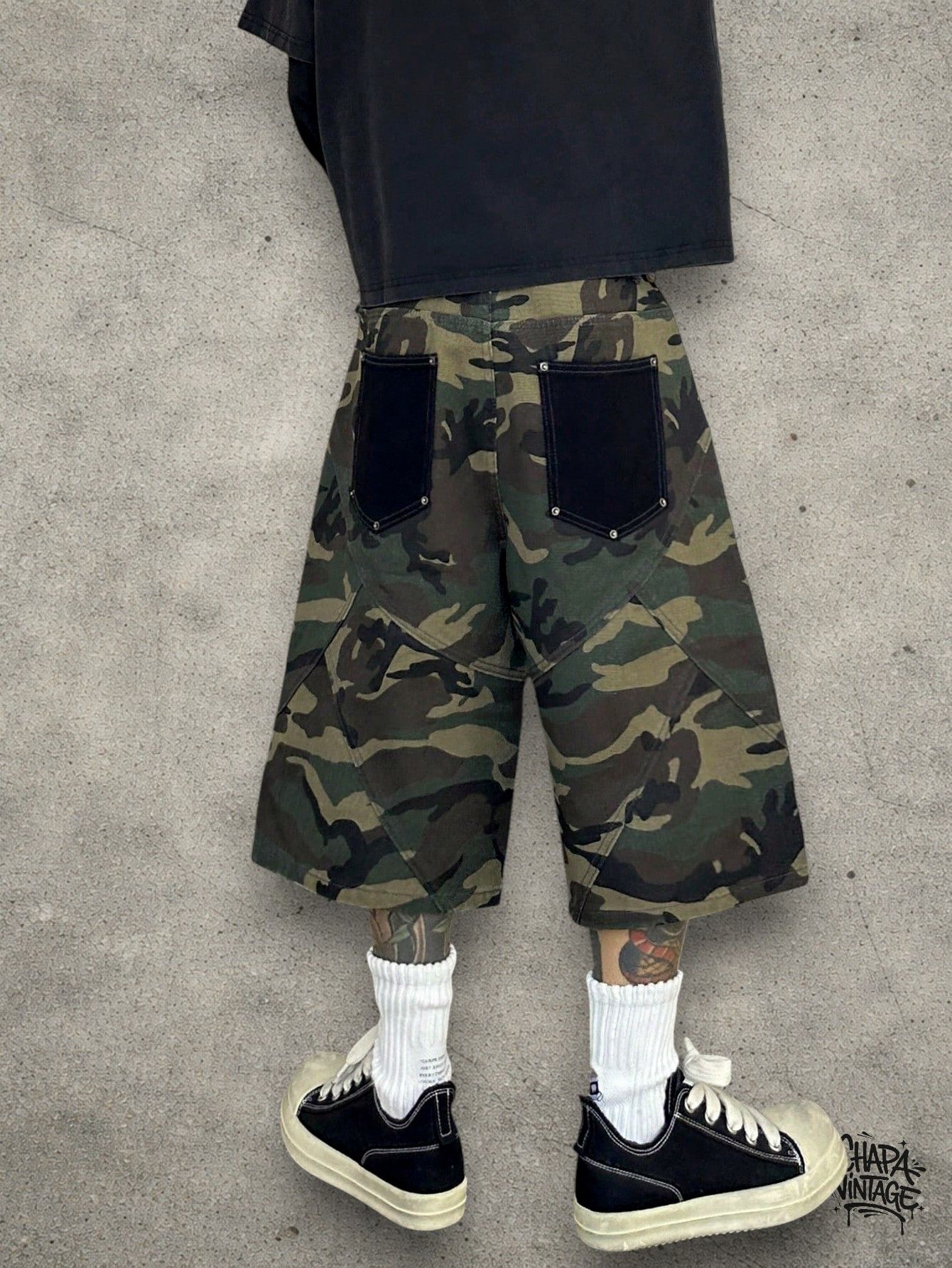 Vintage Camo military shorts Size US 34 / EU 50 - 3 Thumbnail