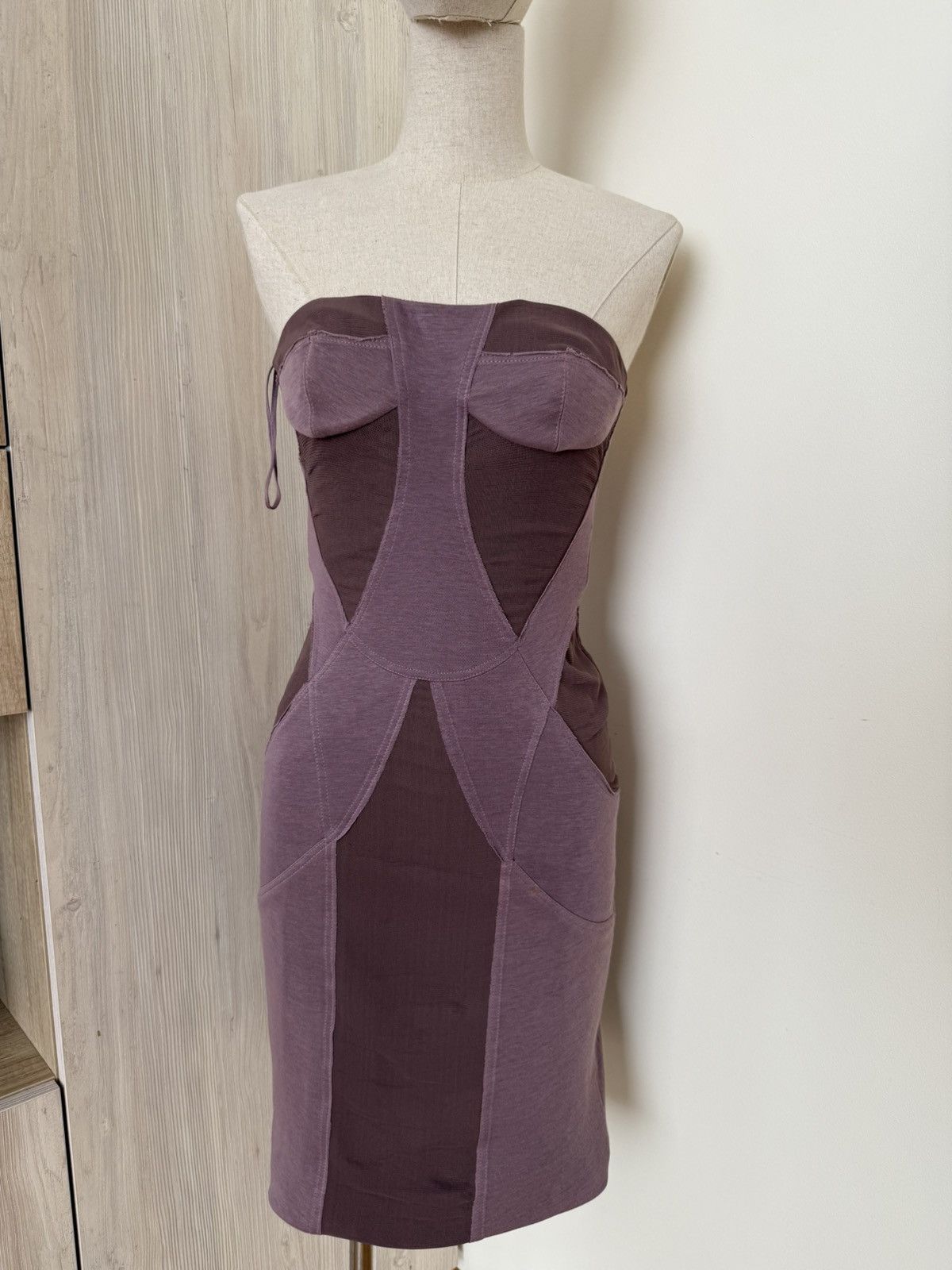 Stella McCartney Stella McCartney Strapless Corset Dress – Y2K Made in Italy Size XS / US 0-2 / IT 36-38 - 2 Thumbnail