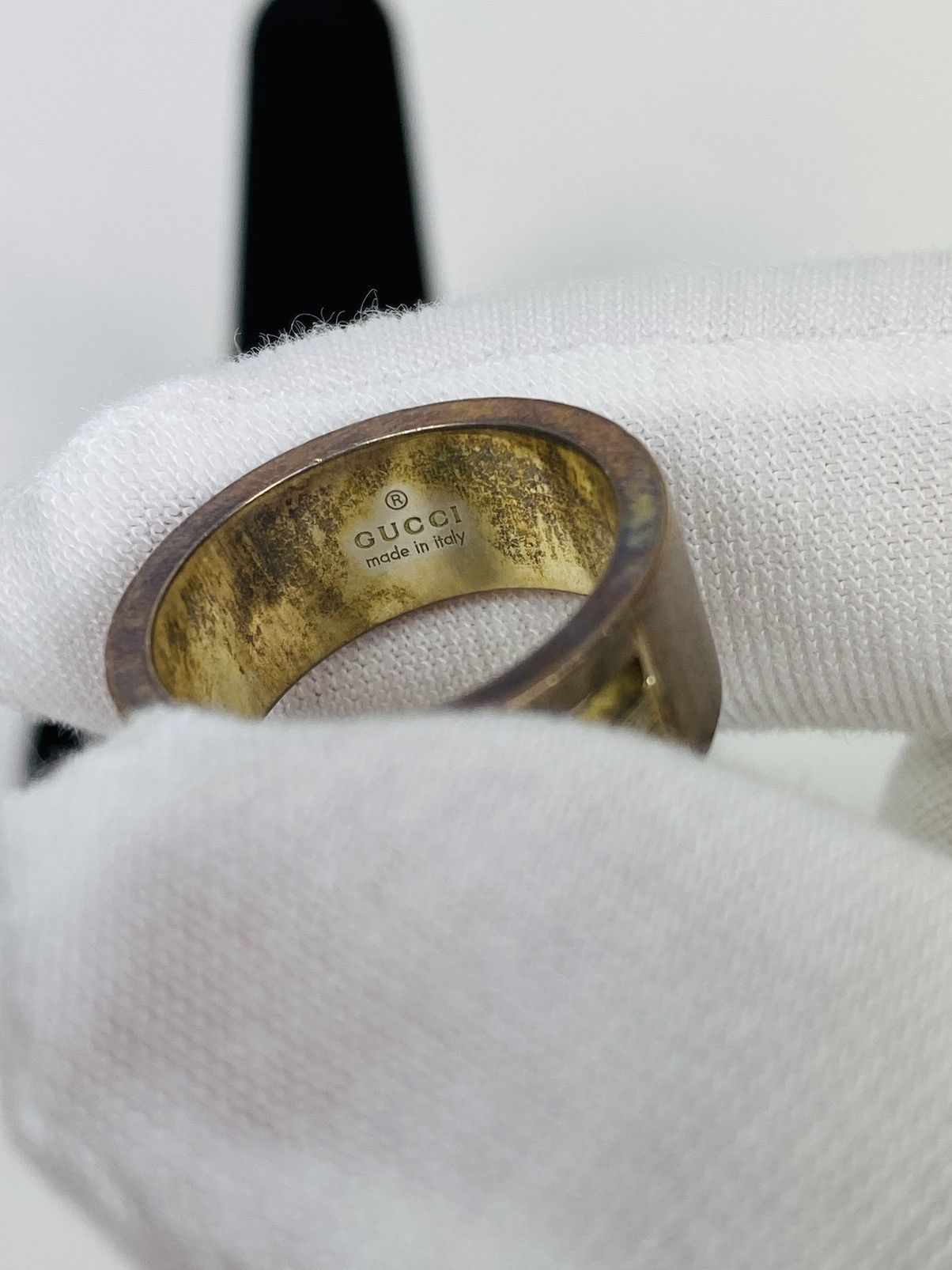 Gucci Gucci .925 Silver G Ring IT12 Size ONE SIZE - 3 Thumbnail