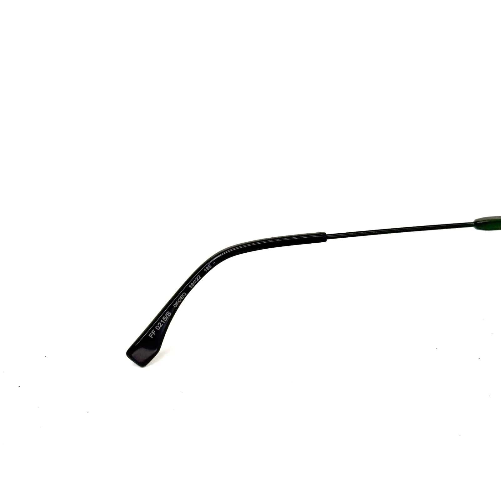 Fendi FENDI HYPNOSHINE FF0215S Green Blue Fashion Sunglass 0215 Size ONE SIZE - 6 Thumbnail