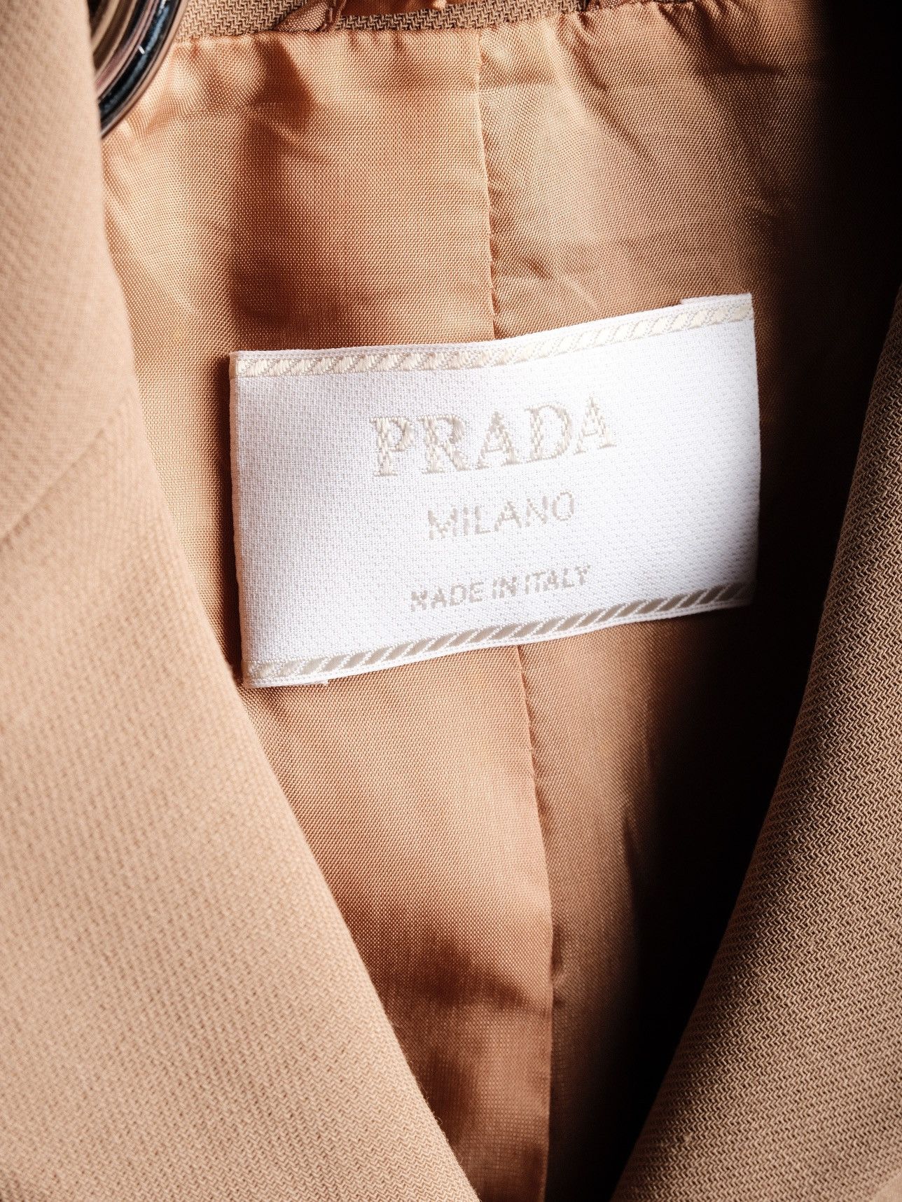 Prada Prada FW 1999 Buckle Strap Wool Jacket Size XS / US 0-2 / IT 36-38 - 6 Thumbnail