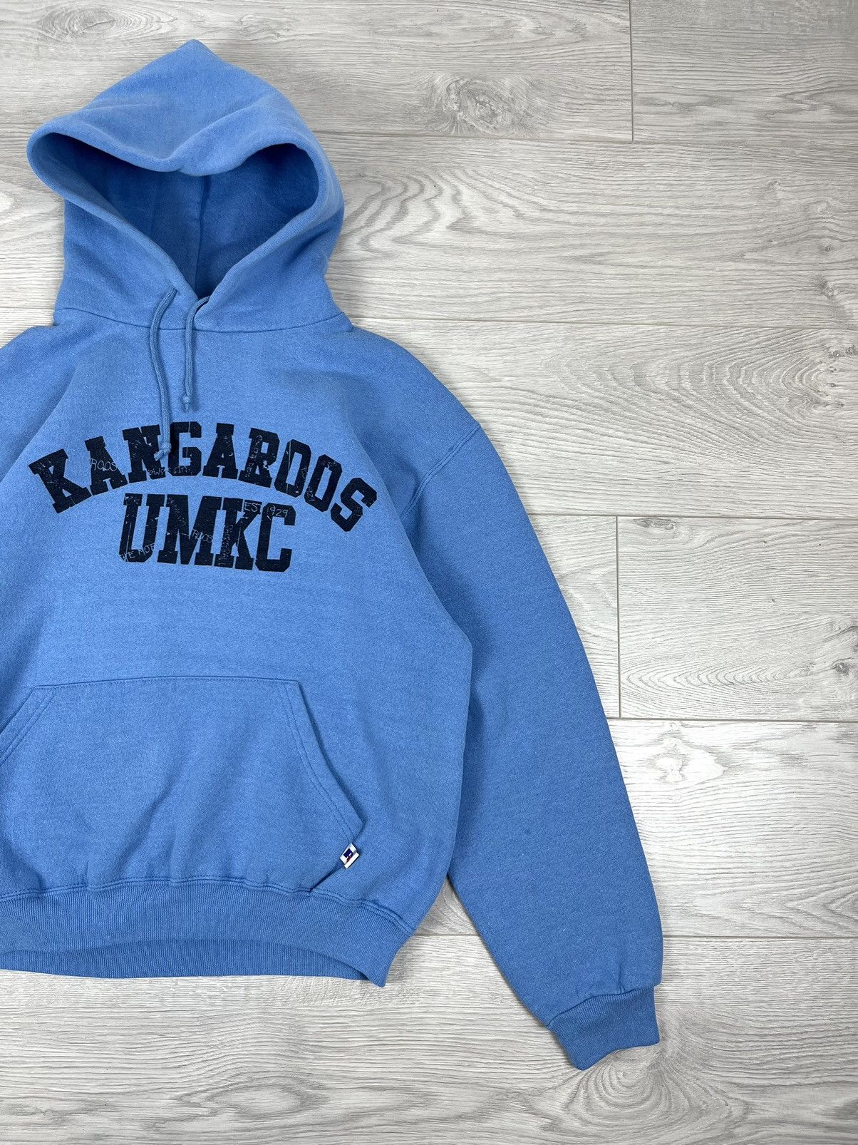 Russell Athletic × Vintage Russel Athletic Vintage Boxy College Hoodie Size US M / EU 48-50 / 2 - 2 Thumbnail