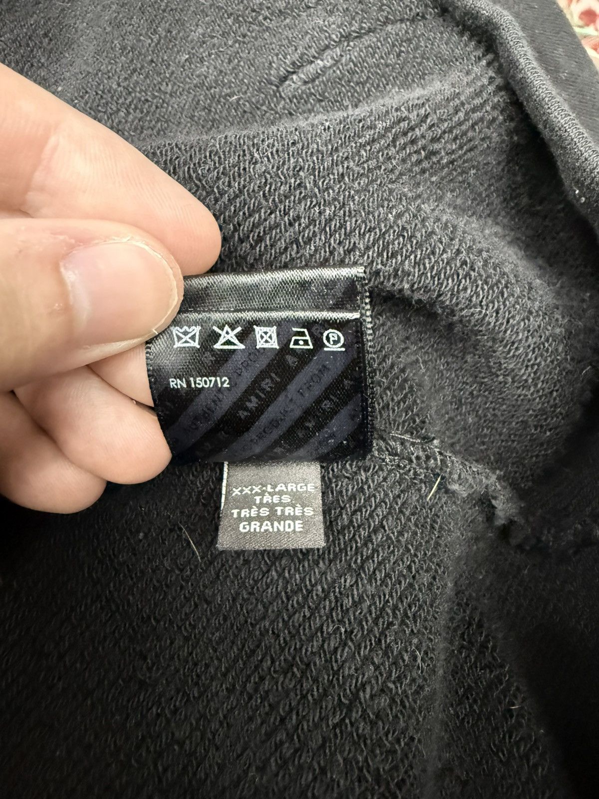 Amiri AUTHENTIC AMIRI x Zig Zag Cotton Black Hoodie Men XXX Large Size US XXL / EU 58 / 5 - 16 Thumbnail