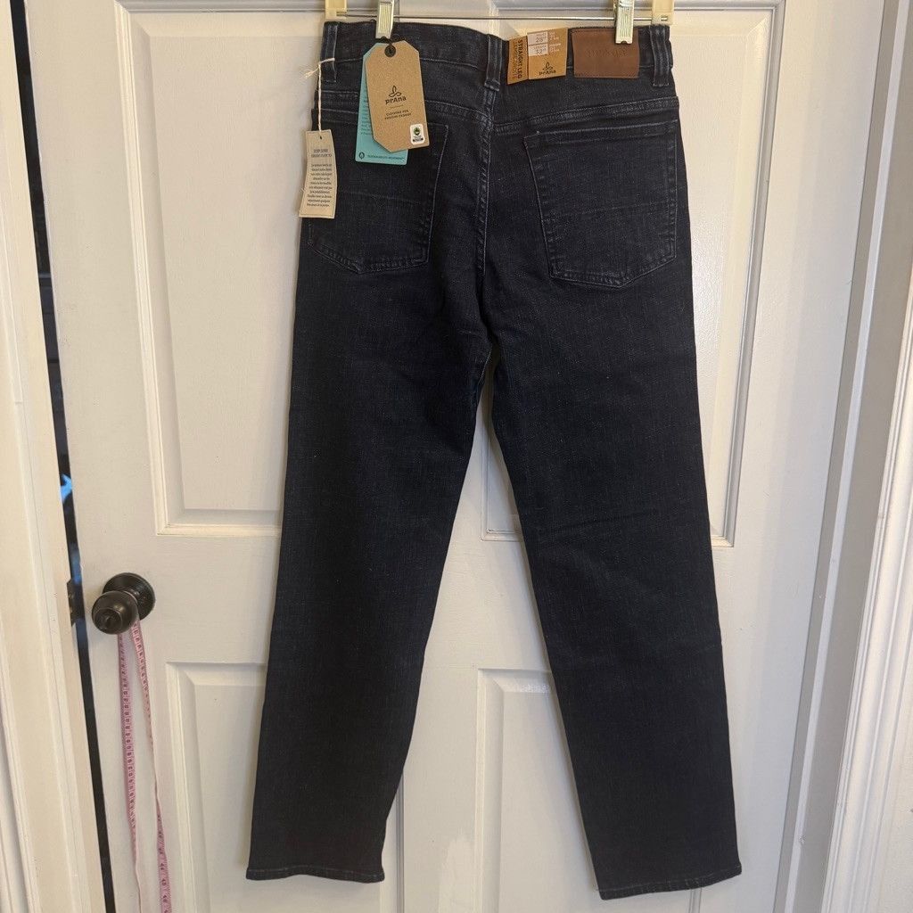 Prana Men's Prana Jeans, 28x32, Dark Wash Blue Size US 28 / EU 44 - 2 Thumbnail