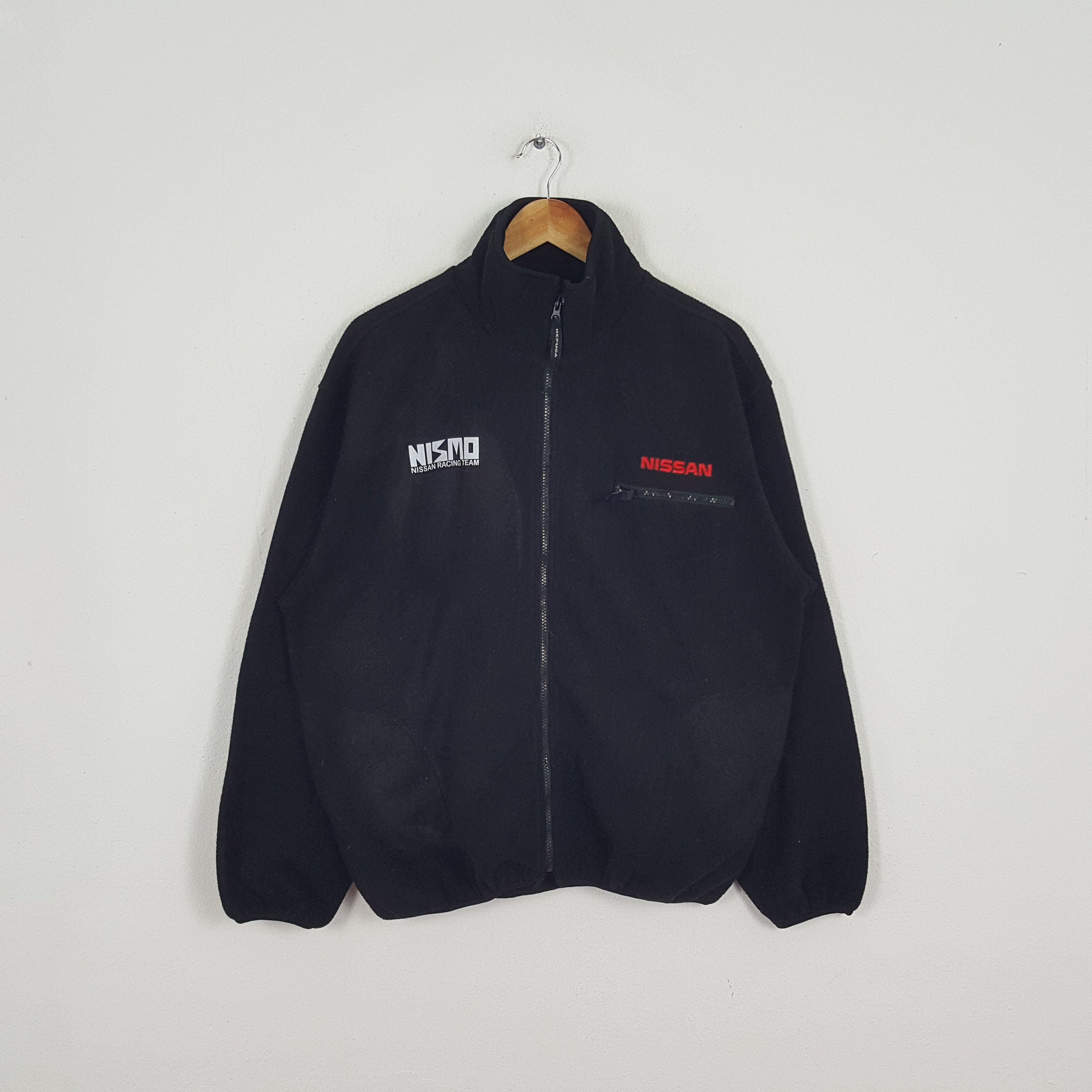 Japanese Brand × Vintage Vintage Nismo Nissan Racing Team Japanese Fleece Jacket Size US XL / EU 56 / 4 - 3 Thumbnail