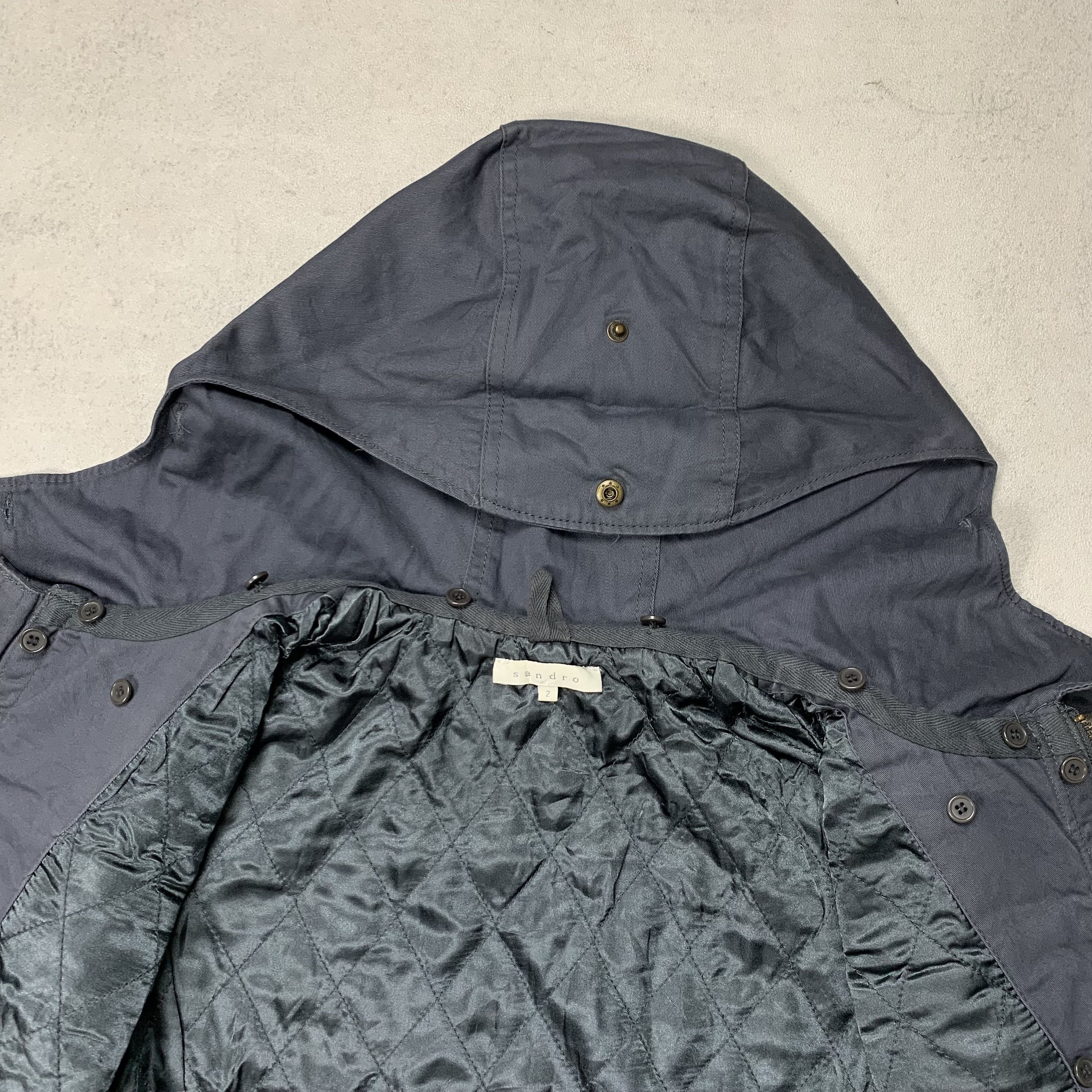 Sandro Sandro Field Parka Jacket Multi Pocket Utility Size US M / EU 48-50 / 2 - 9 Thumbnail