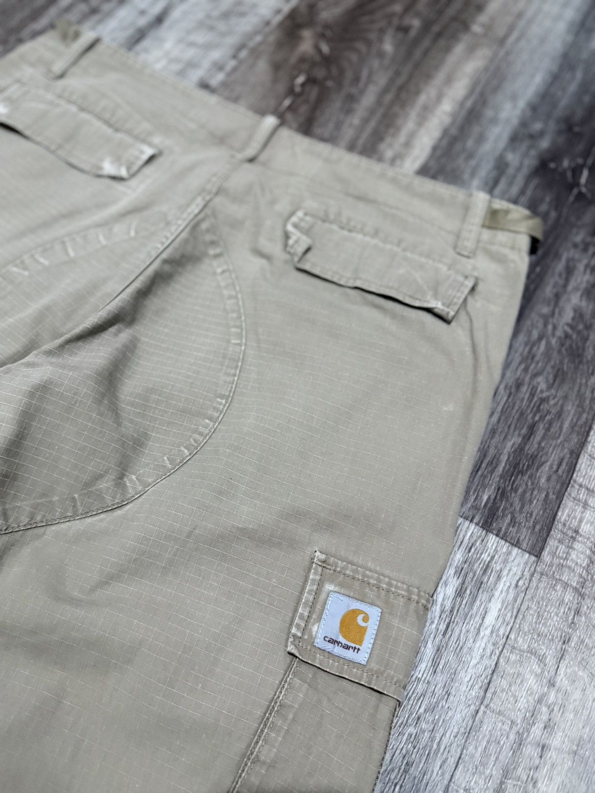 Carhartt CARHARTT MILITARY CARGO PANTS MEN’S ARMY CLASSIC DISTRESSED Size US 34 / EU 50 - 19 Thumbnail