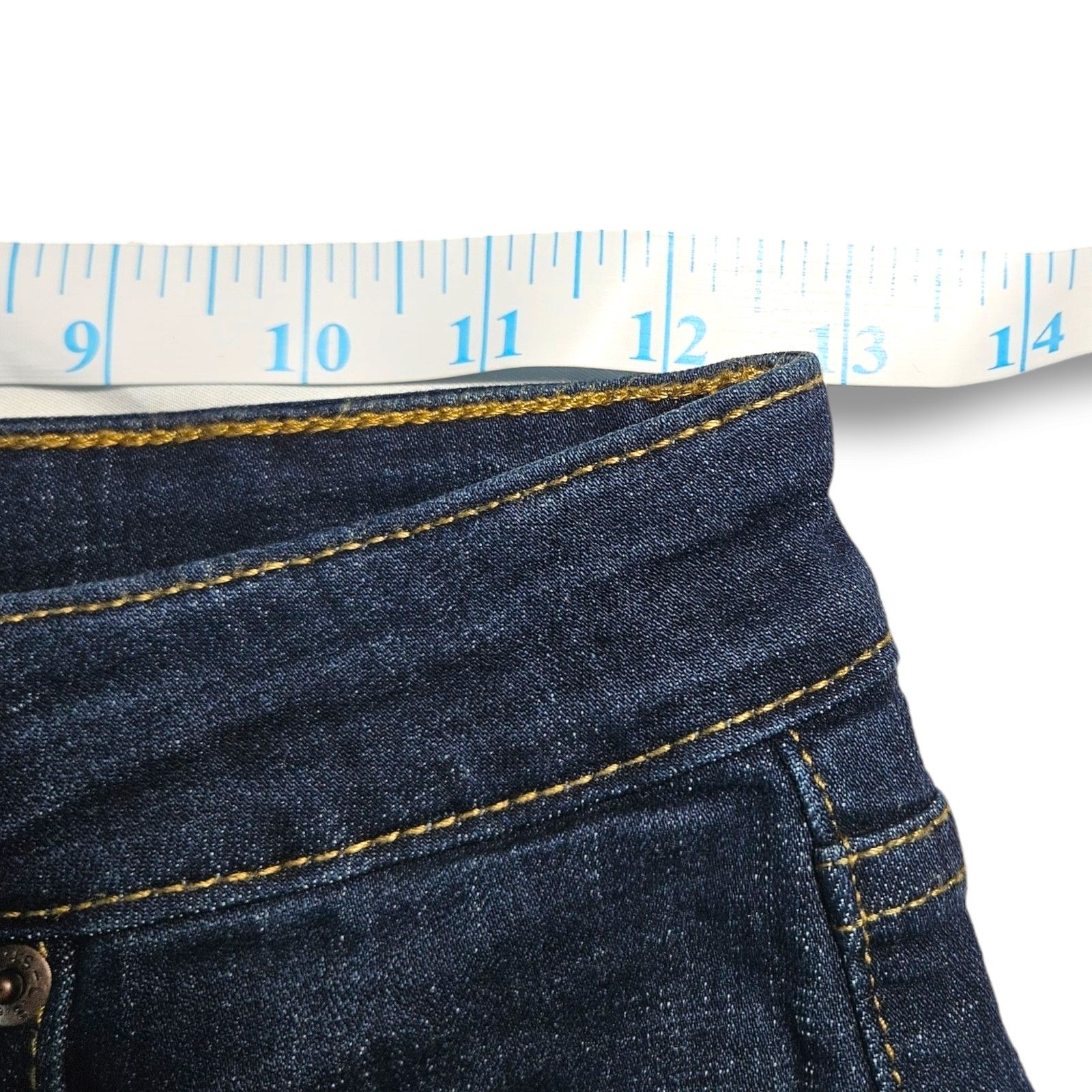 Levi's EUC Levi's 721 High Rise Skinny Jeans Sz. 26x28 Blue Story Size 26" / US 2 / IT 38 - 8 Thumbnail