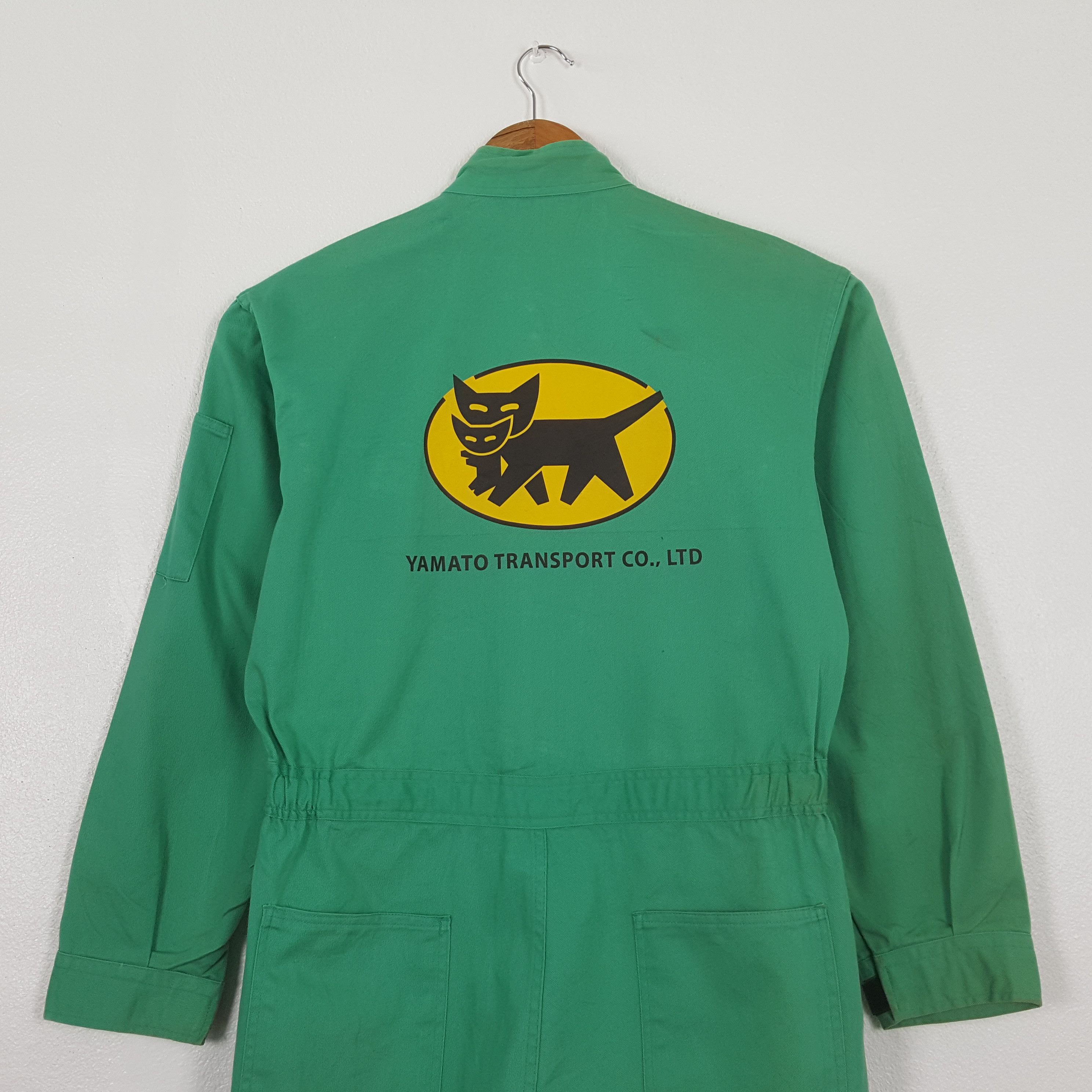 Japanese Brand Vintage Yamato Transport Company Custom Coverall C320N21 Size US M / EU 48-50 / 2 - 2 Thumbnail