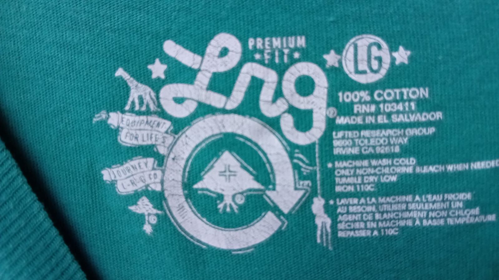 LRG Lifted Research Group LRG Evil Panda t-shirt sz XL Size US XL / EU 56 / 4 - 4 Thumbnail