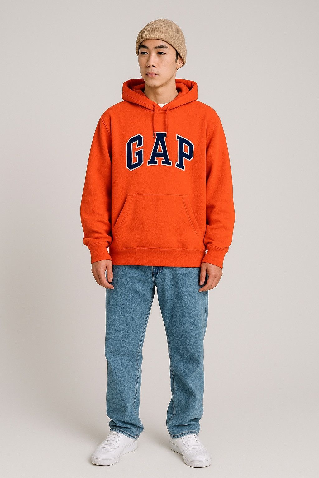 Gap Gap Spell Out Fleece Hoodies Size US M / EU 48-50 / 2 - 1 Thumbnail