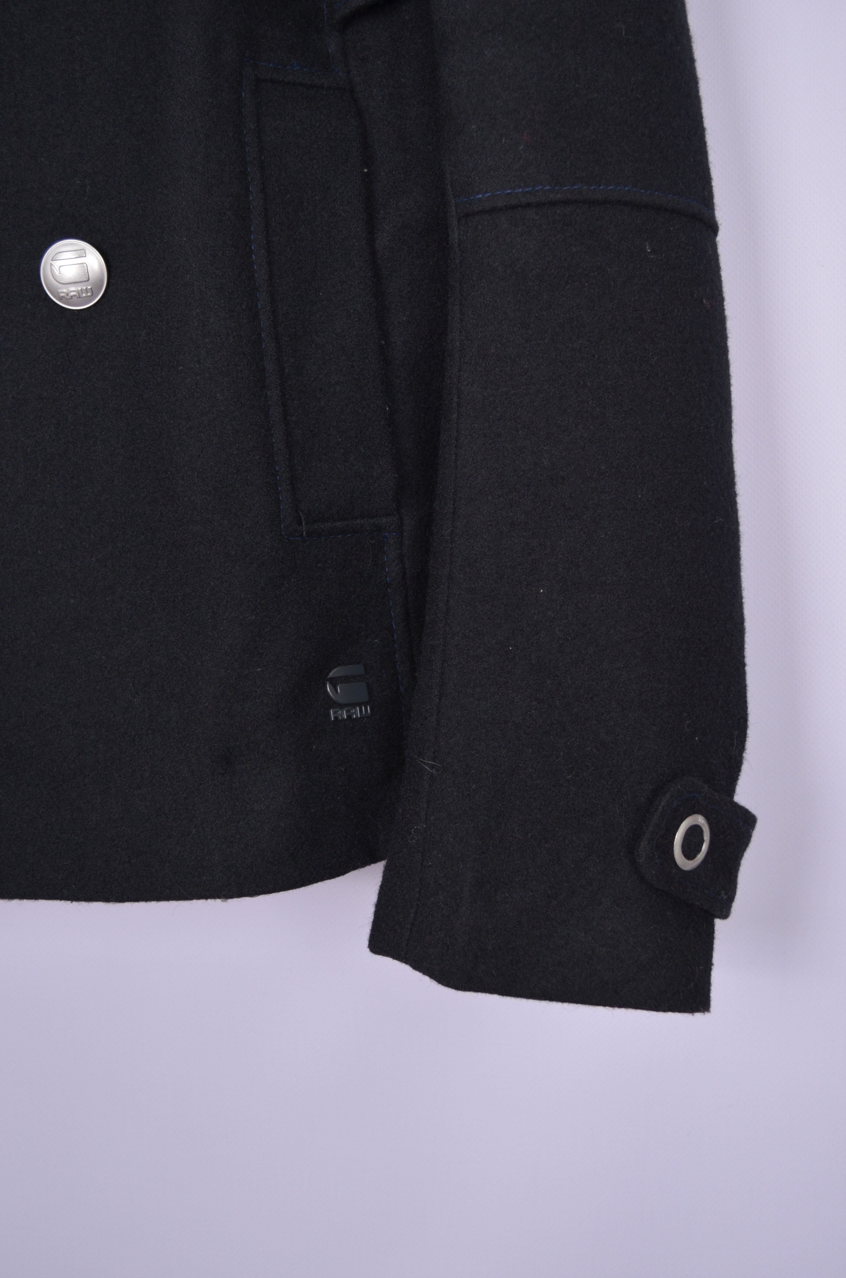 Designer × G-Star G-Star CL P-Coat Double Breasted Wool Coat Jacket Size XL Size XL / US 12-14 / IT 48-50 - 6 Thumbnail