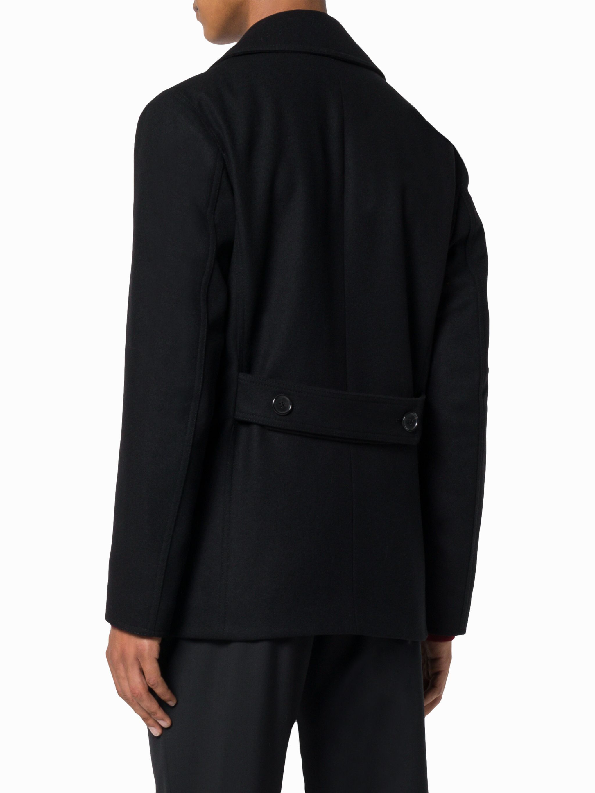 Dolce & Gabbana o1y0125 Double-Breasted Coat in Black Size US M / EU 48-50 / 2 - 4 Thumbnail