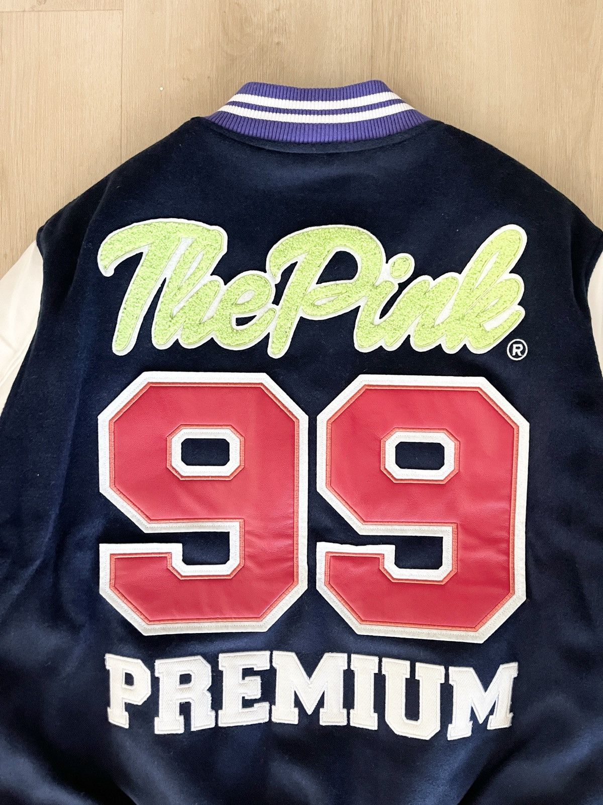Other Limited Edition Vandy the Pink 99 Varsity Jacket - Size L Size US L / EU 52-54 / 3 - 7 Thumbnail