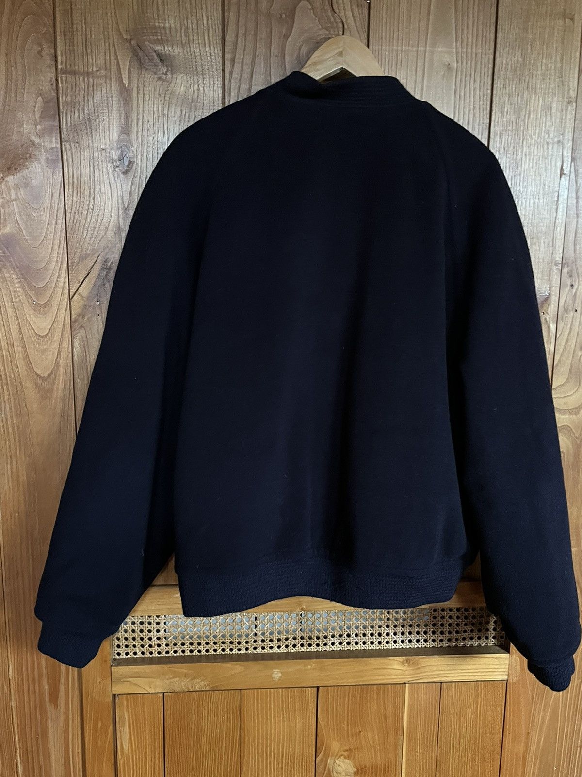 Valentino Valentino Bomber Jacket Blue Navy Size US L / EU 52-54 / 3 - 2 Thumbnail