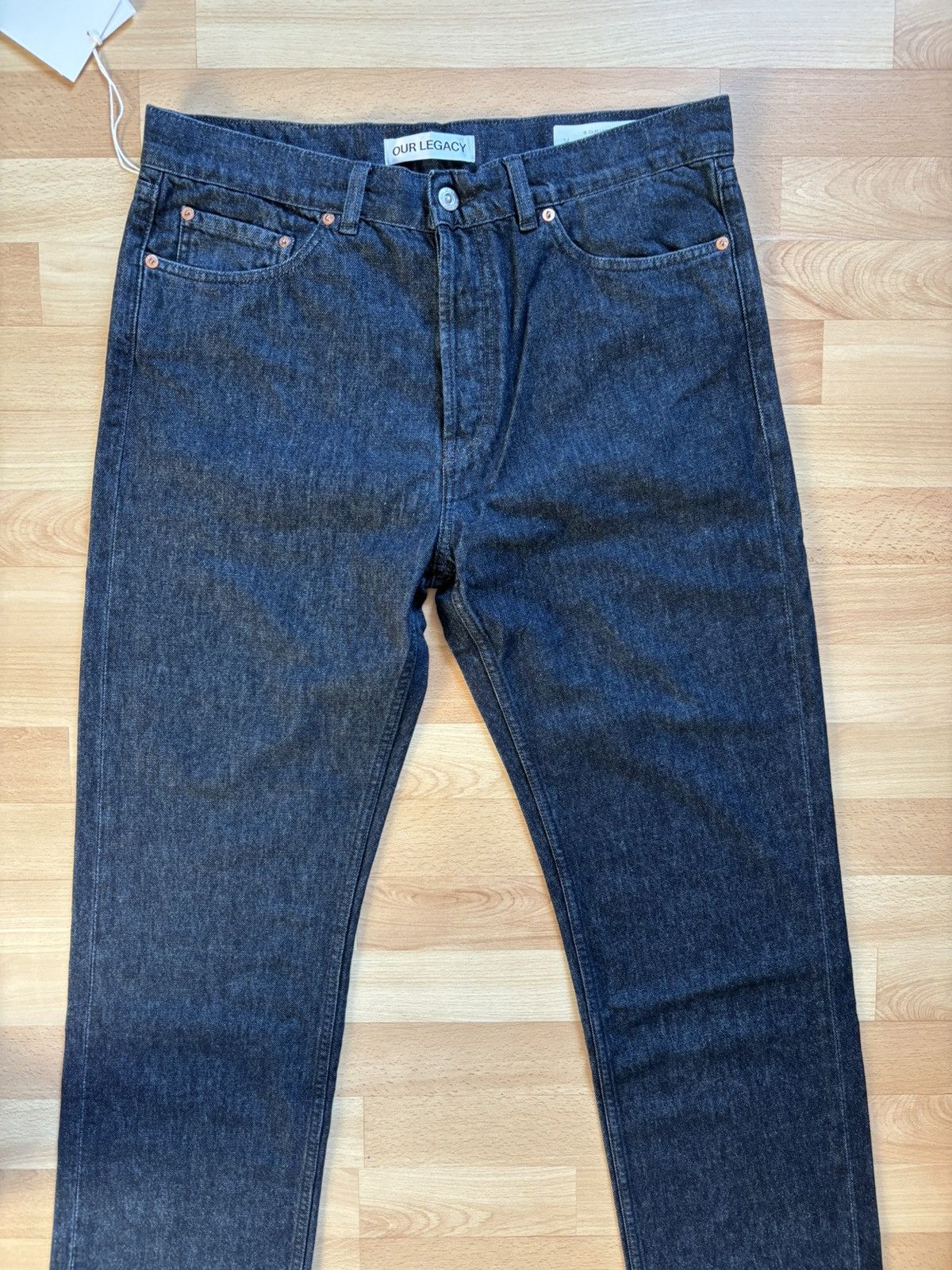 Our Legacy Our Legacy Vast Cut Forever Blue Drape Denim | Grailed