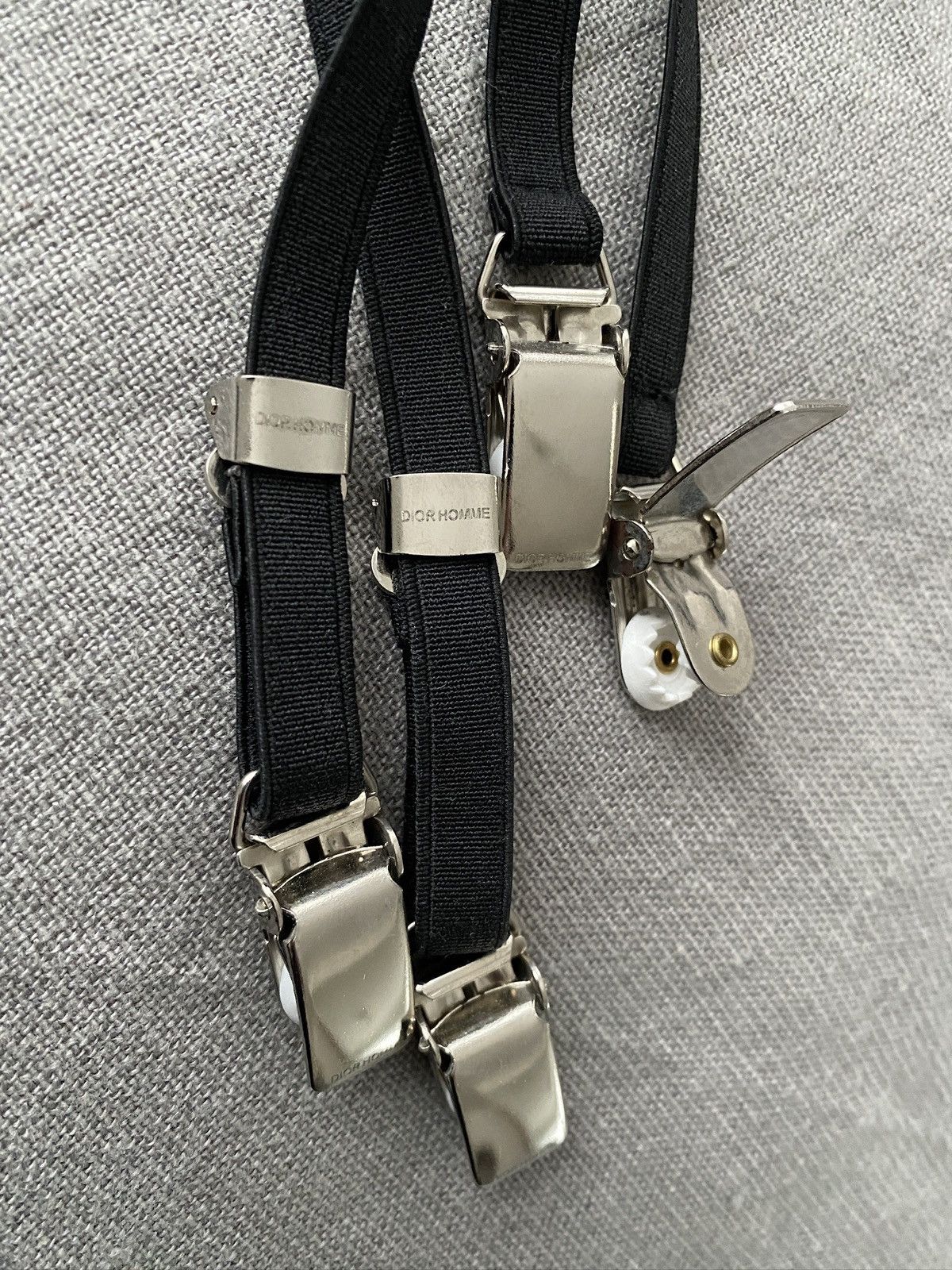 Dior Dior Homme Hedi Slimane Suspenders/Braces Archive 2006 Size ONE SIZE - 5 Thumbnail