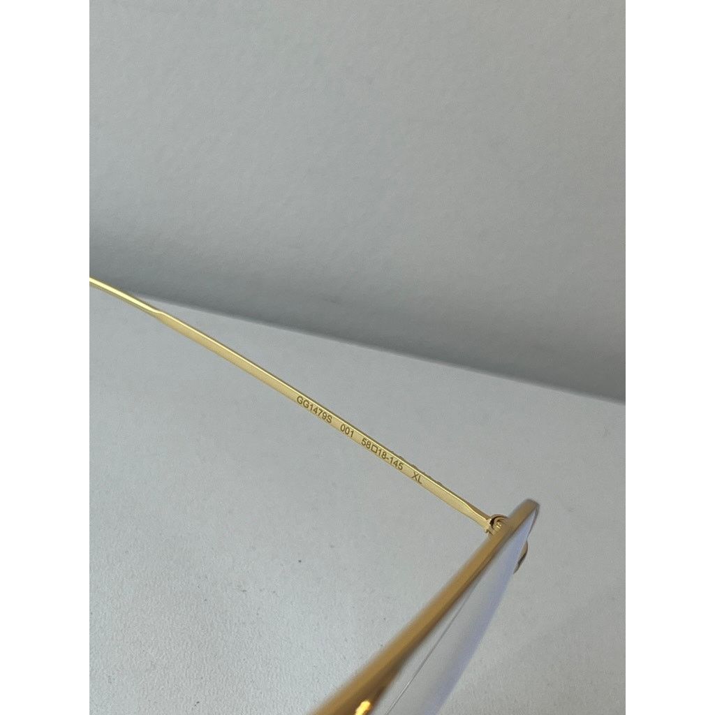 Gucci NEW Gucci GG1479O Gold BLUELIGHT Metal Frames Size ONE SIZE - 9 Thumbnail