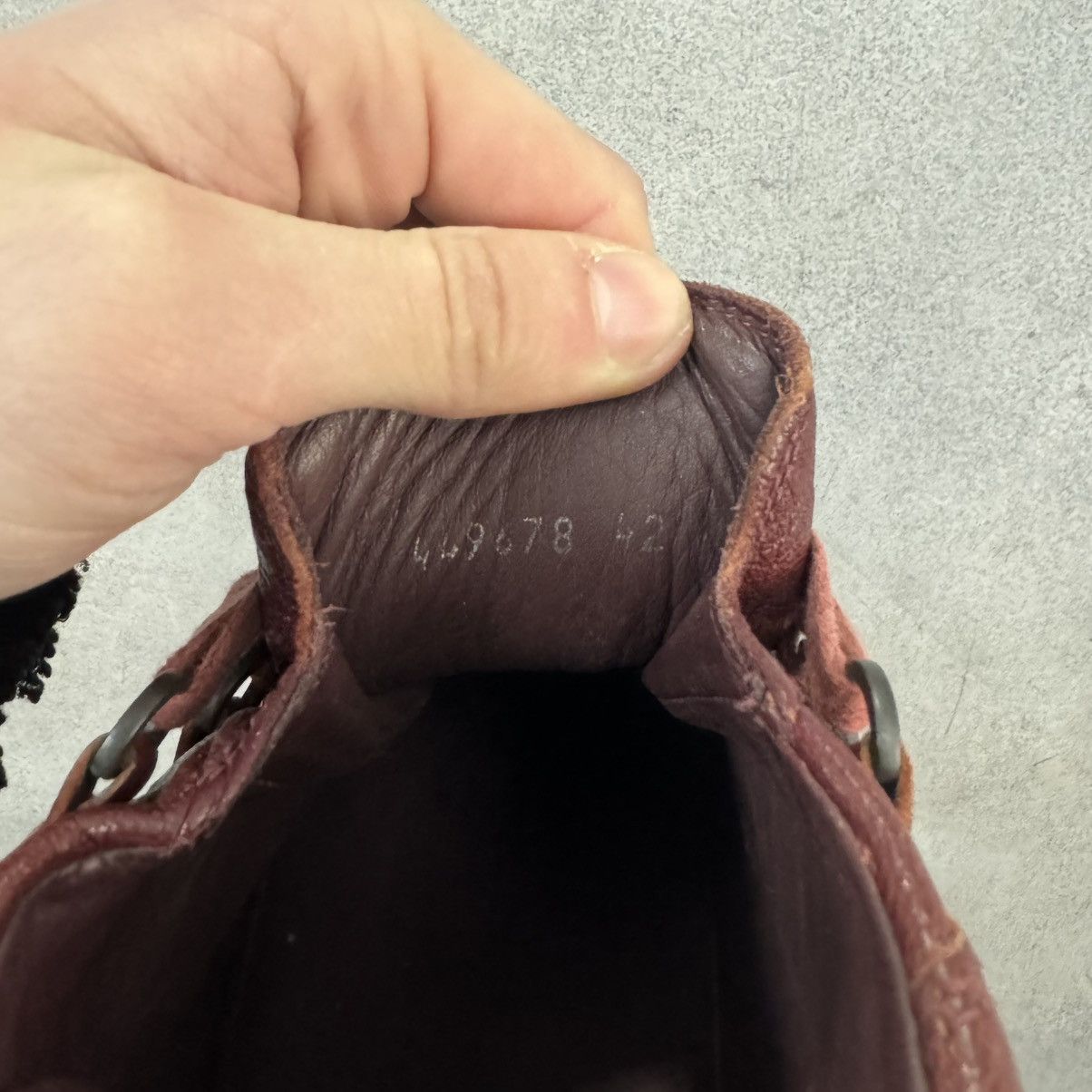 Balenciaga Balenciaga Arena High Top Leather Sneakers Size US 9 / EU 42 - 7 Thumbnail