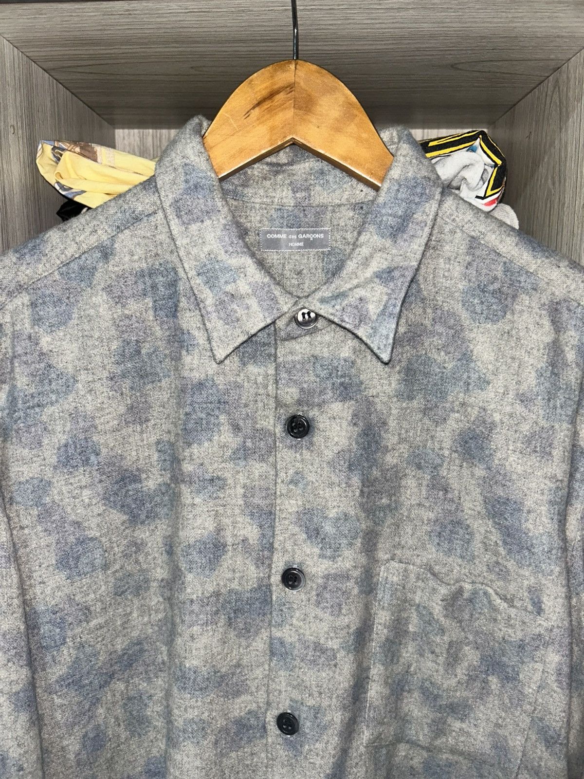Comme des Garcons Comme Des Garcons Wool Shirts Japan Size US L / EU 52-54 / 3 - 5 Thumbnail