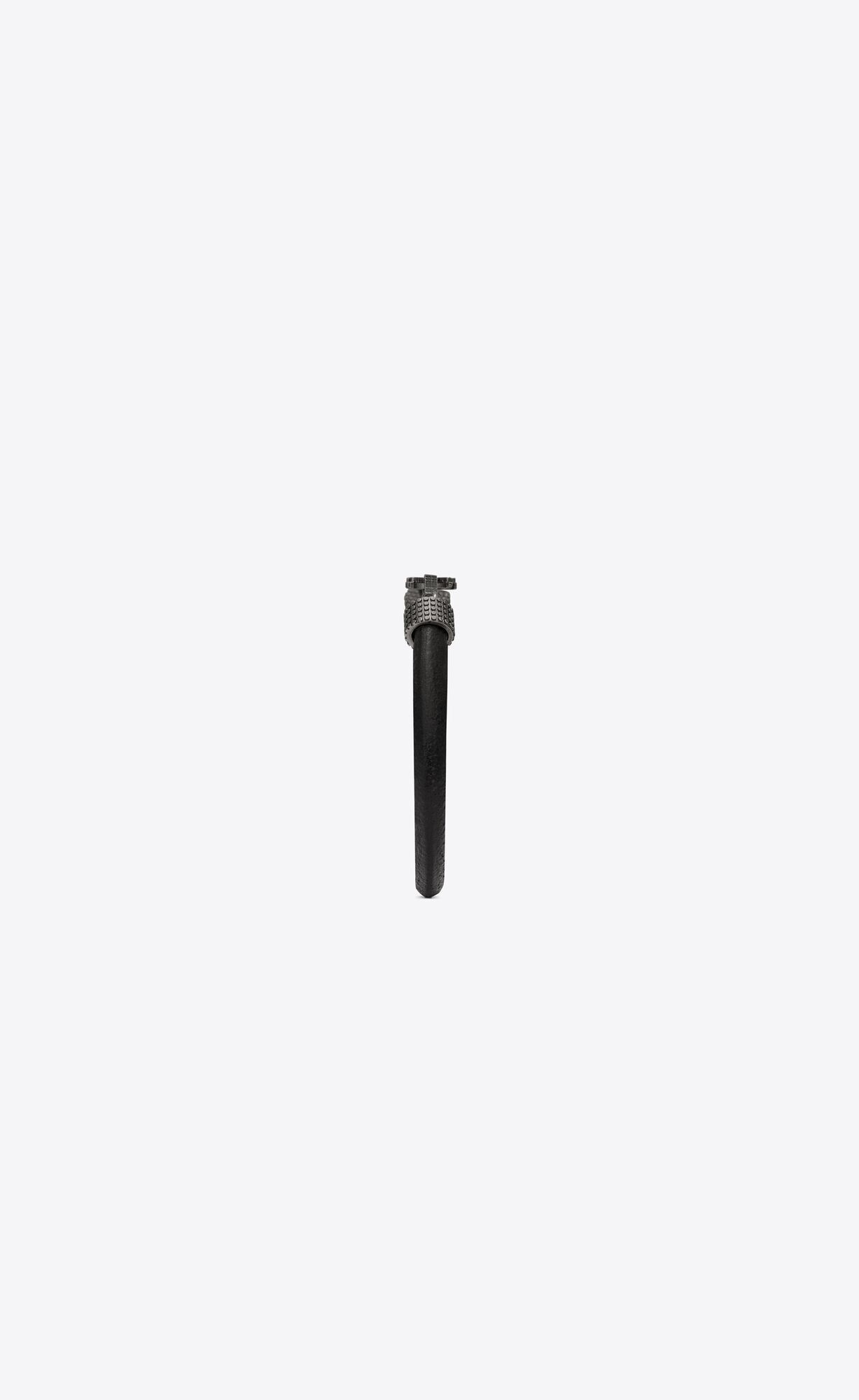 Saint Laurent Paris o1smrcs1224 Size: OS / Opyum Bracelet Crinkled Metal Size ONE SIZE - 3 Thumbnail