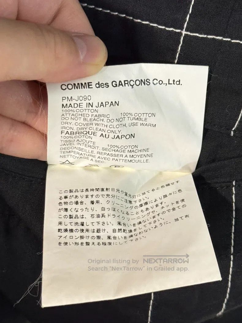 Comme des Garcons Comme des Garcons Contrast stitching blazer Size US M / EU 48-50 / 2 - 7 Thumbnail