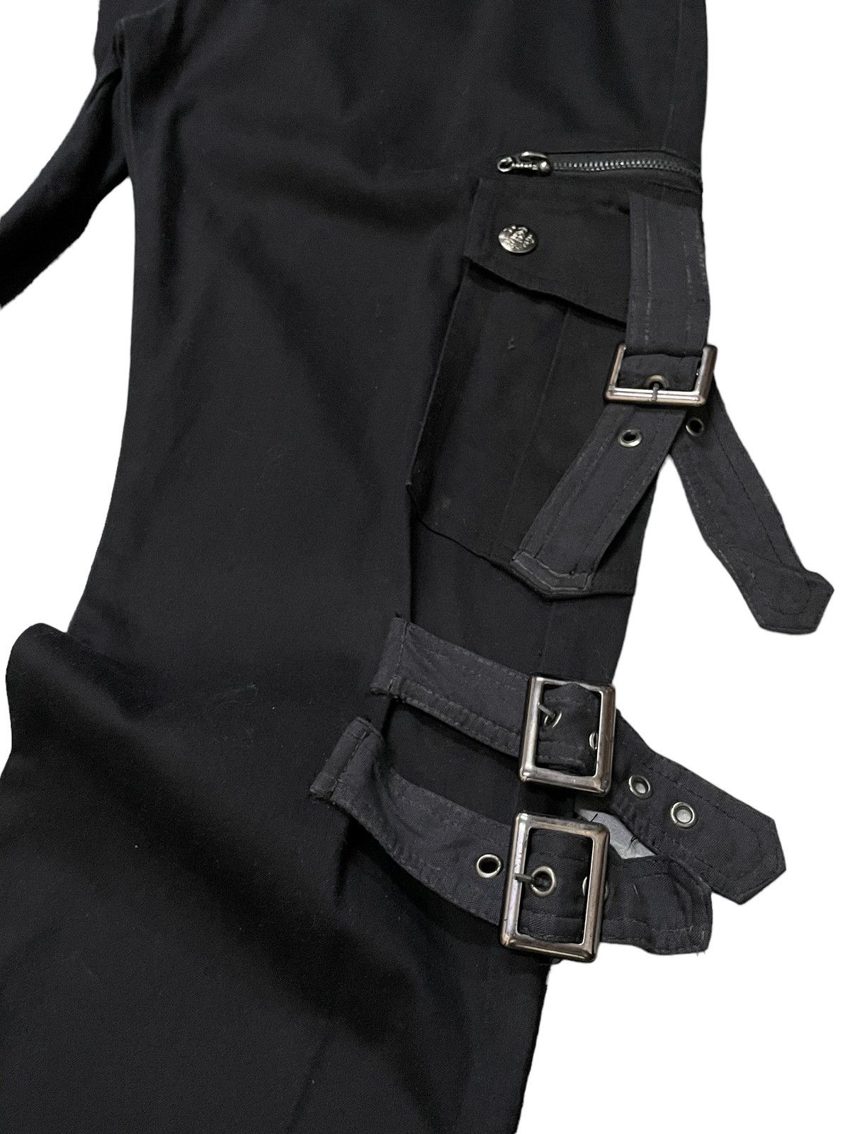 In The Attic × Japanese Brand In The Attic Growth Japan Cargo Bondage Goth Pants Size US 32 / EU 48 - 11 Thumbnail