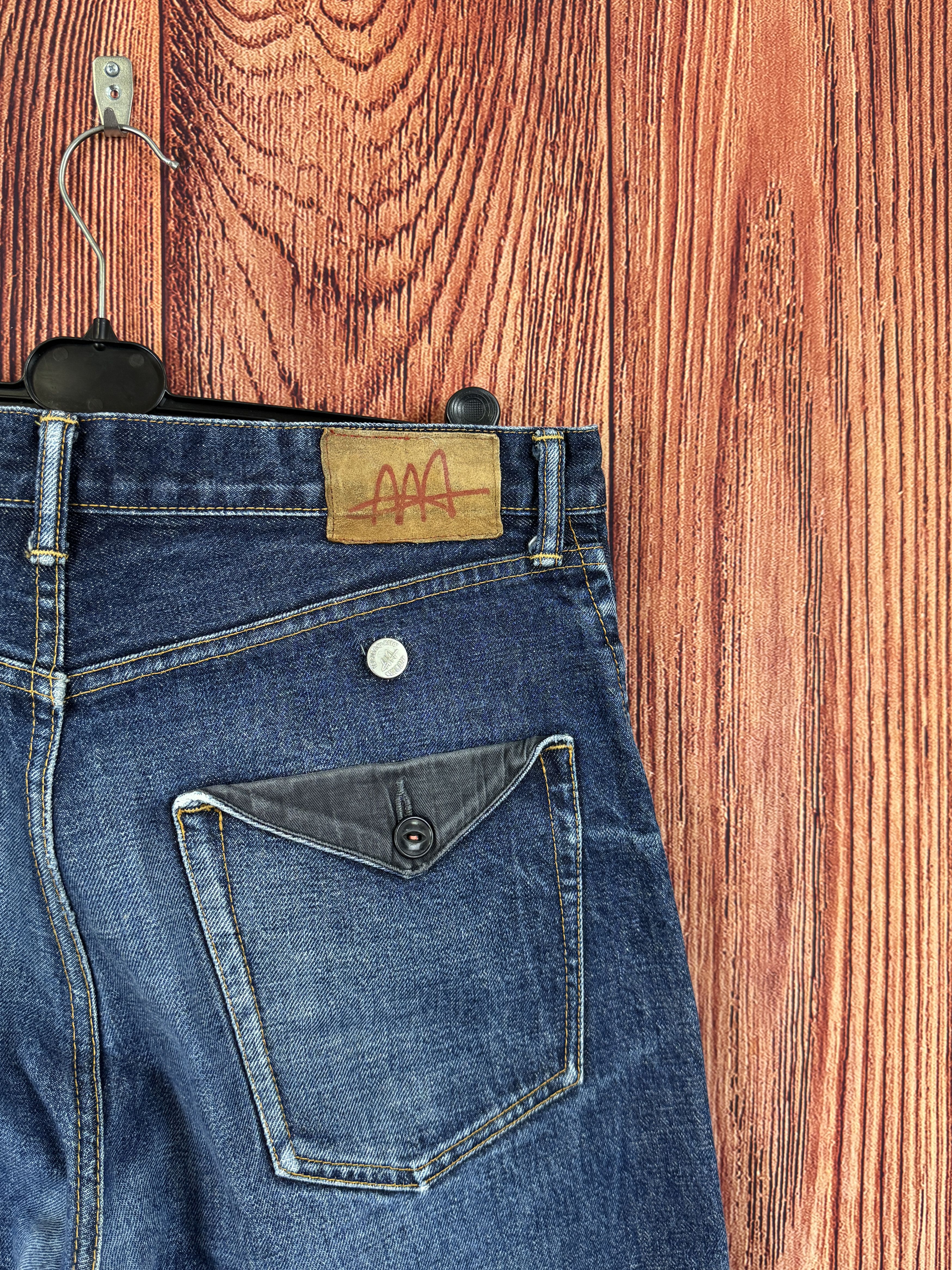 Hiroshi Kato Triple A Hiroshi KATO Tool Project Selvedge Denim Made Japan Size US 33 - 8 Thumbnail