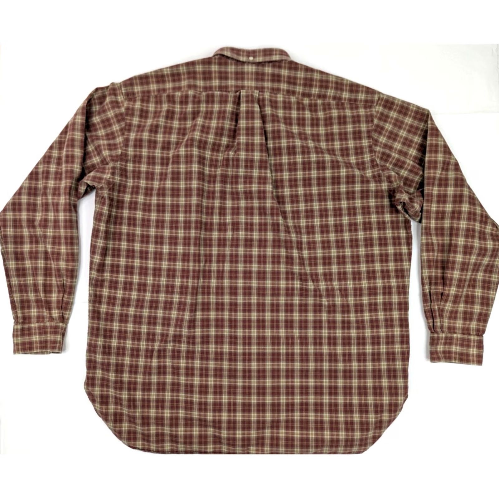 Polo Ralph Lauren Ralph Lauren McMeel Men XL Red Plaid Lightweight Flannel Button Down Shirt Size US XL / EU 56 / 4 - 6 Thumbnail