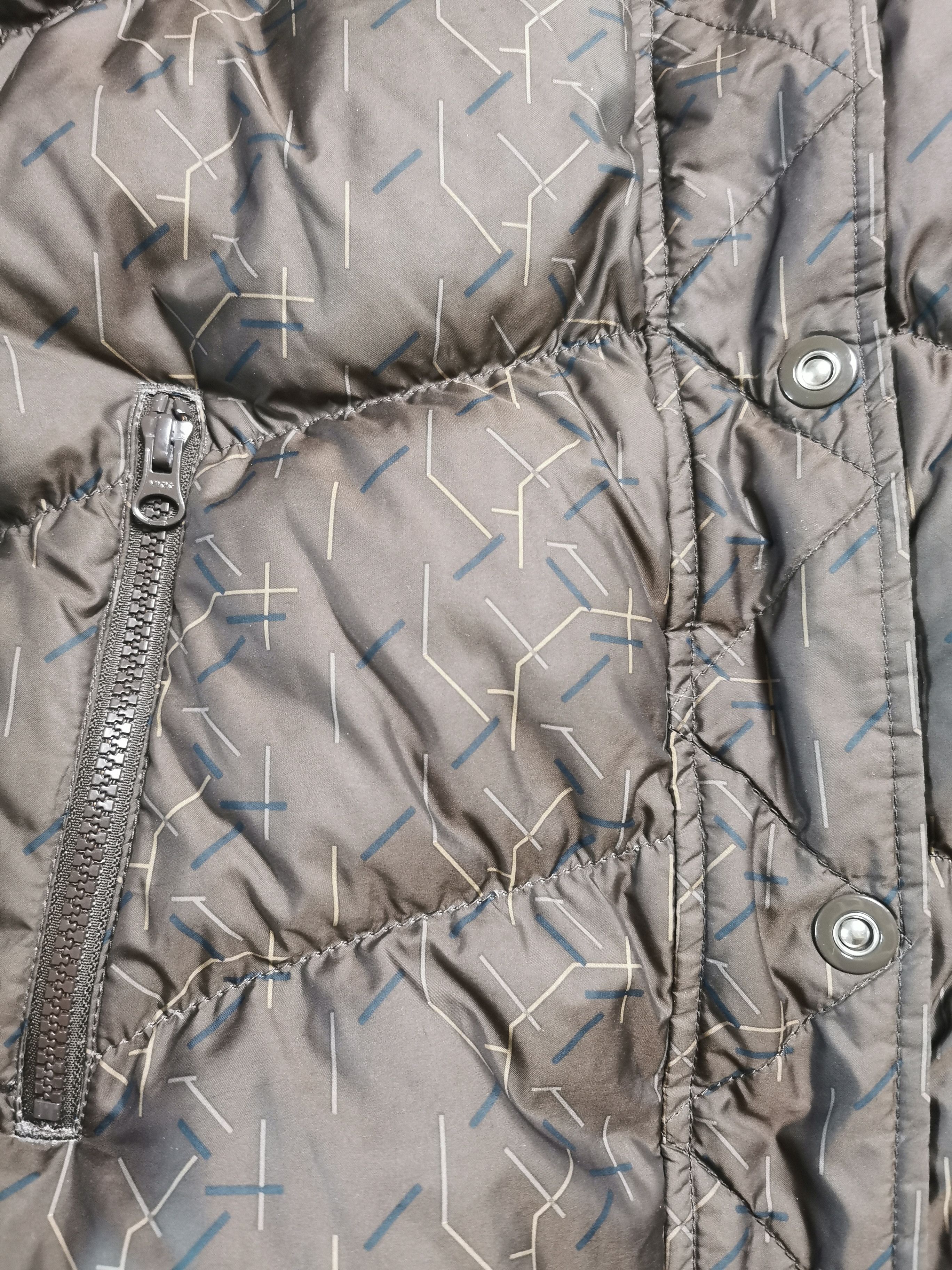 Nike × Vintage Brown Nike down 550 Jacket Puffer Vintage Streetwear Swoosh Size M / US 6-8 / IT 42-44 - 5 Thumbnail