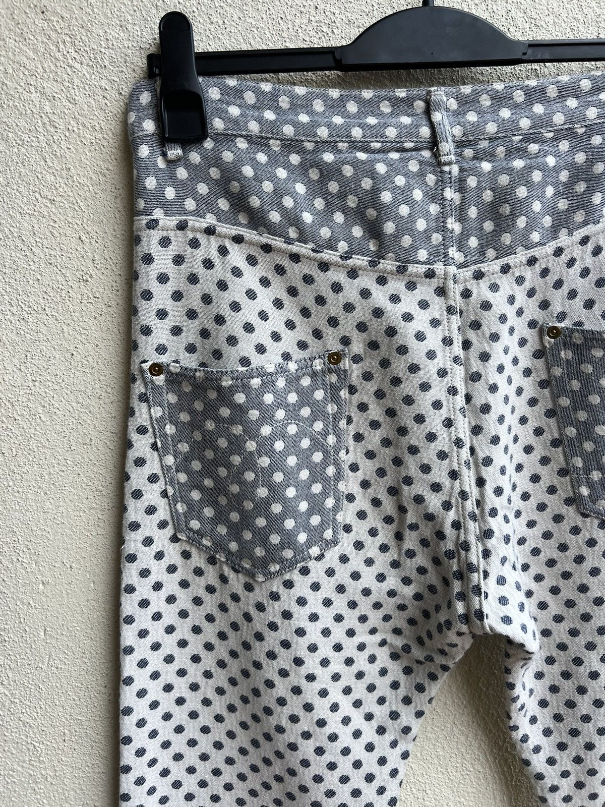 Issey Miyake Issey Miyake Mercibeaucoup All Wool Dots Pant Size US 30 / EU 46 - 14 Thumbnail