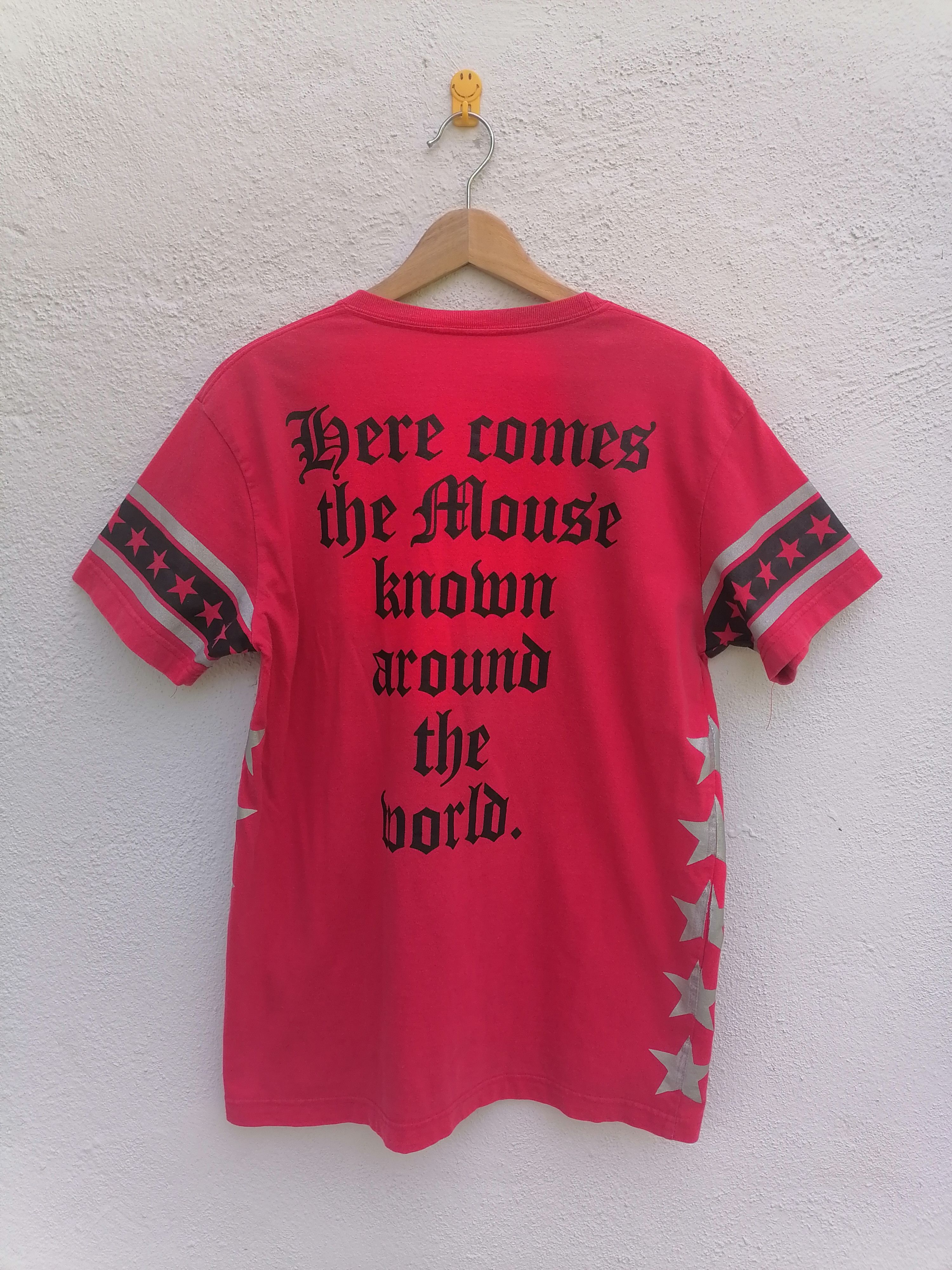 Disney × Mickey Mouse Mickey Mouse Hero Character Sun Faded T-shirt Size US M / EU 48-50 / 2 - 6 Thumbnail